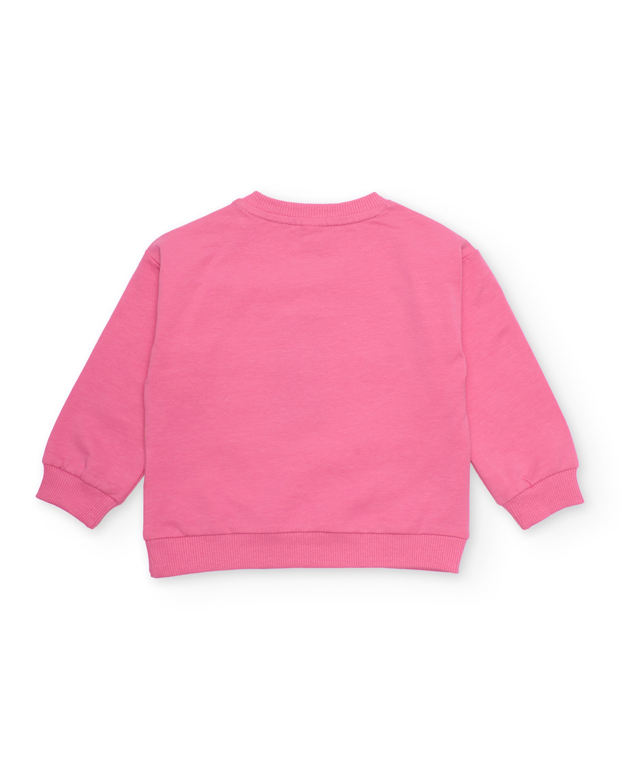 TucTuc Felpe felpa bambina rosa stampa limoni