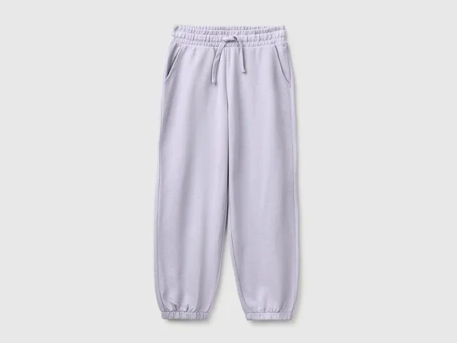 United Colors of Benetton Sweatshirts Pantaloni Jogger Cotone Logo M