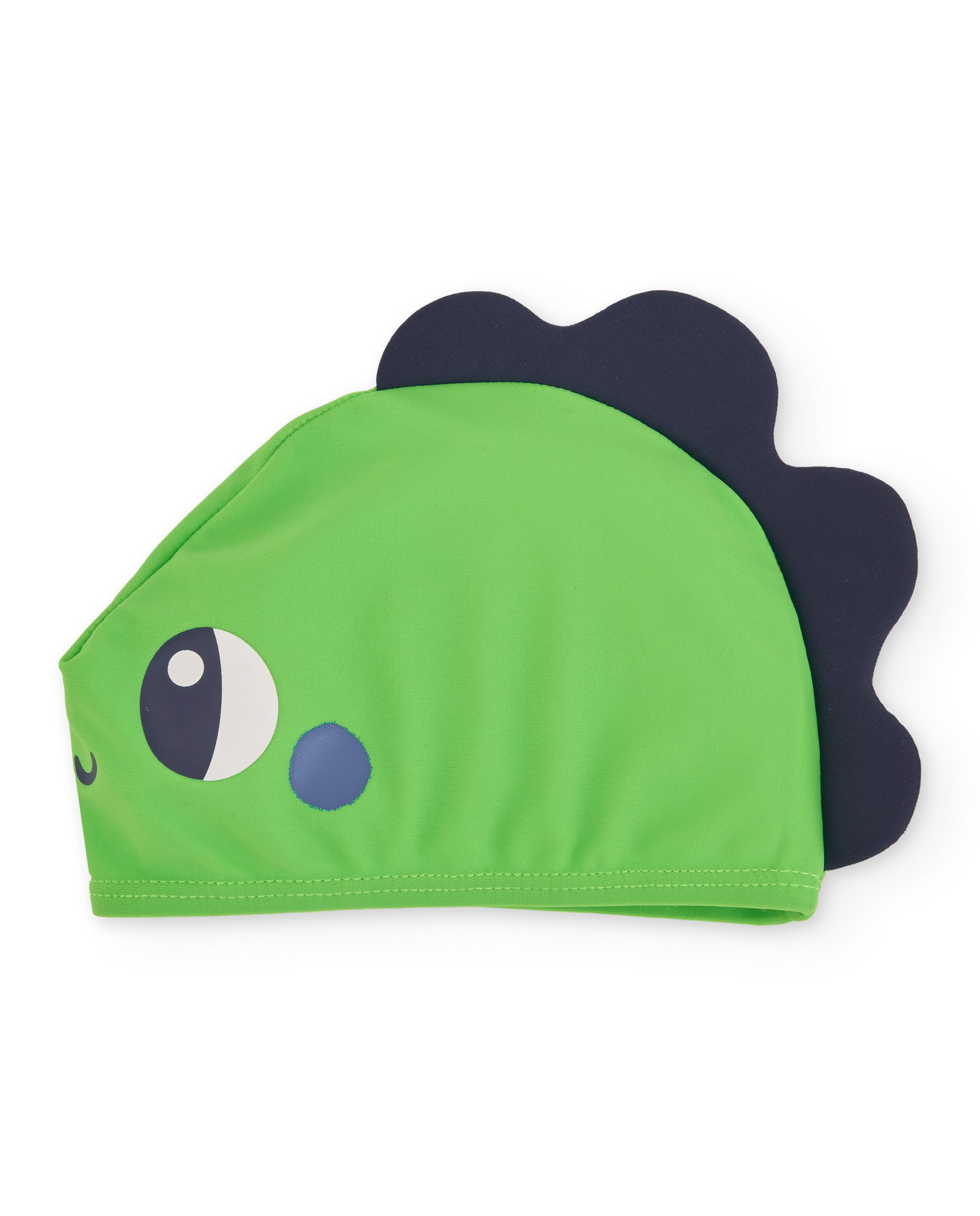 TucTuc Accessori cuffia nuoto bimbo verde con pinna