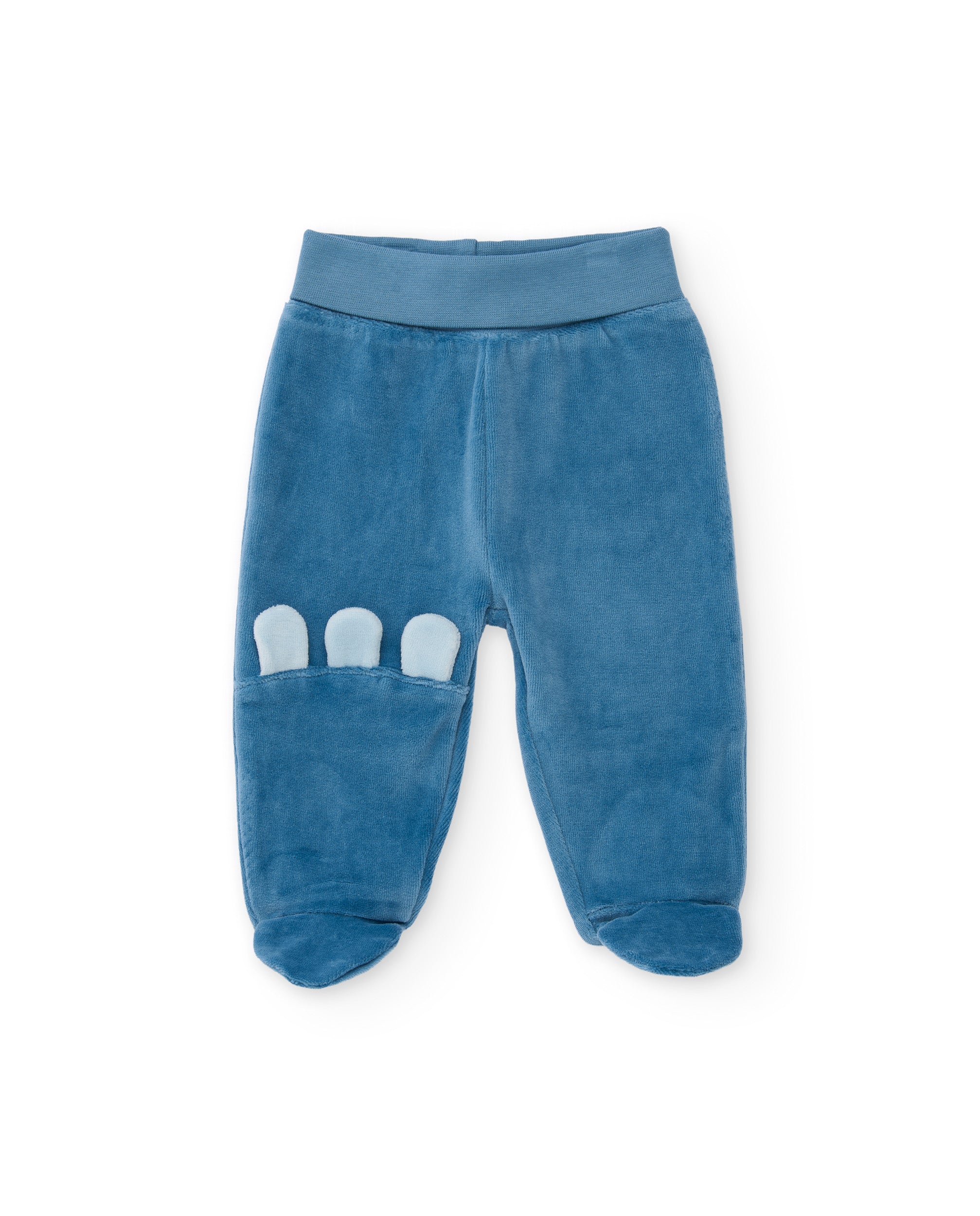 TucTuc Completi Tutina Neonato Blu Dinosauro Felpa