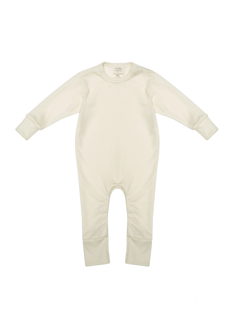Woolly Organic Baby Sleepsuits Merino Wool Noos tutina lana