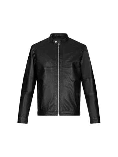 Liu Jo Giacca Biker Pelle Giubbotto Taglia L Nero