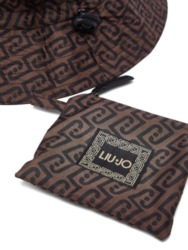 Liu Jo Cloche in Nylon Animalier Marrone 35x25 cm
