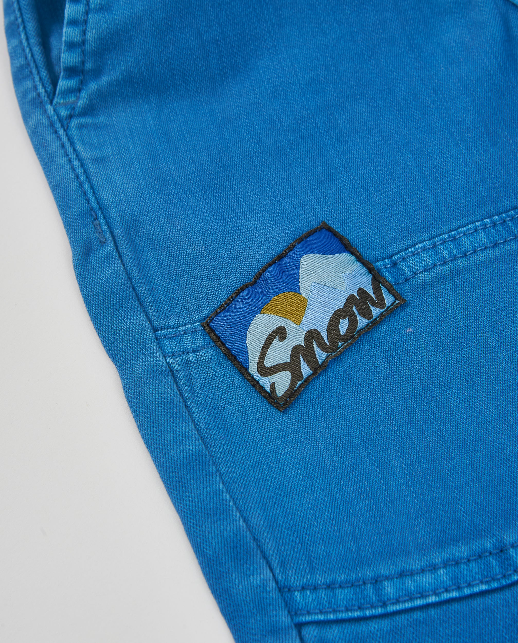 TucTuc Pantaloni Jeans Bambino Toppe Blu Vita Elasticizzata