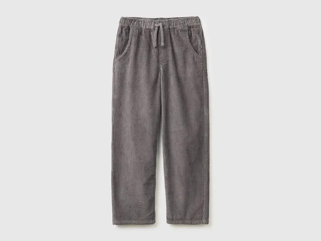 United Colors of Benetton Pantalone Velluto Cotone Uomo L