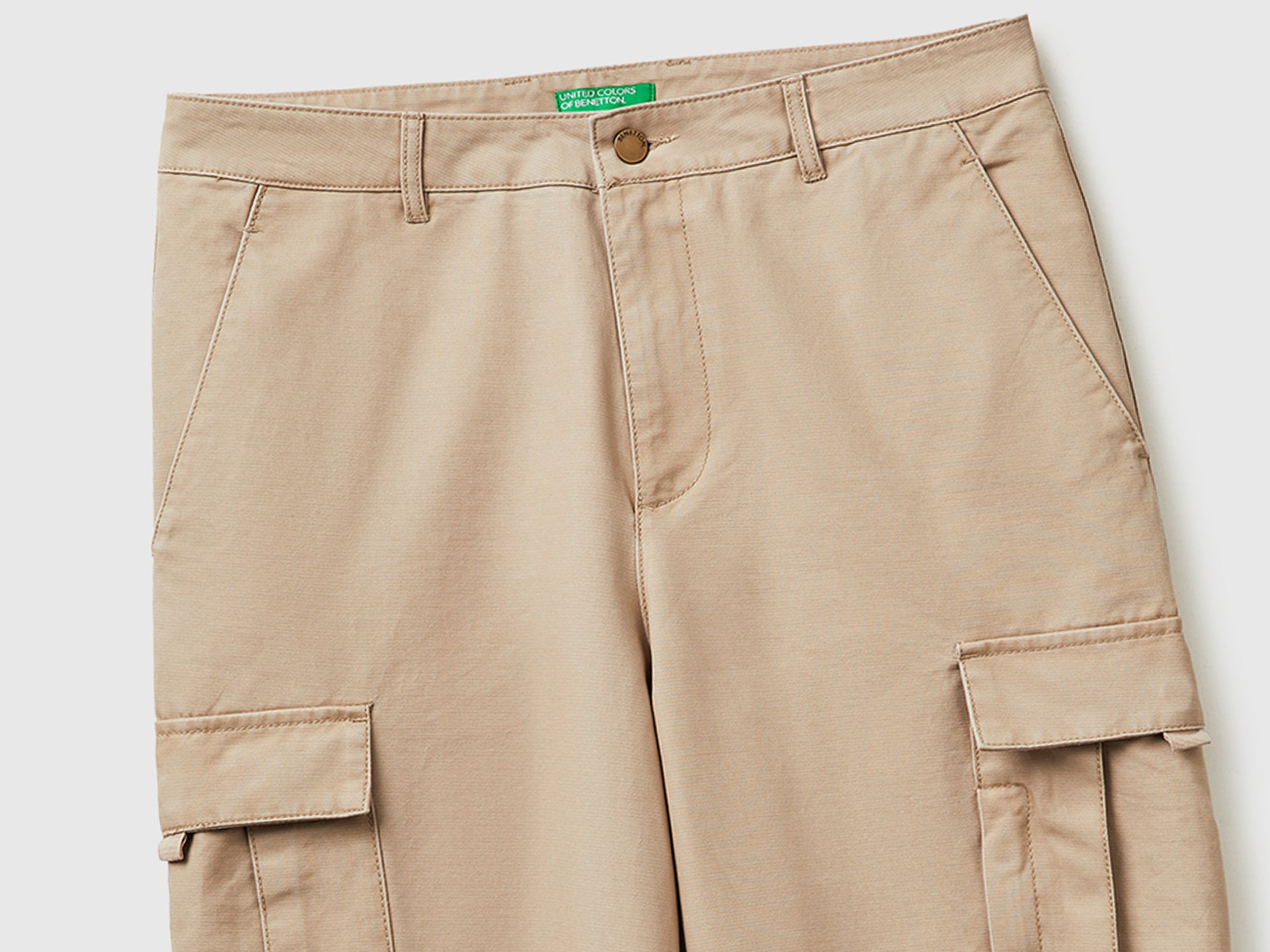 United Colors of Benetton Trousers 4OAEUF061_903 pantaloni cargo cotone 48