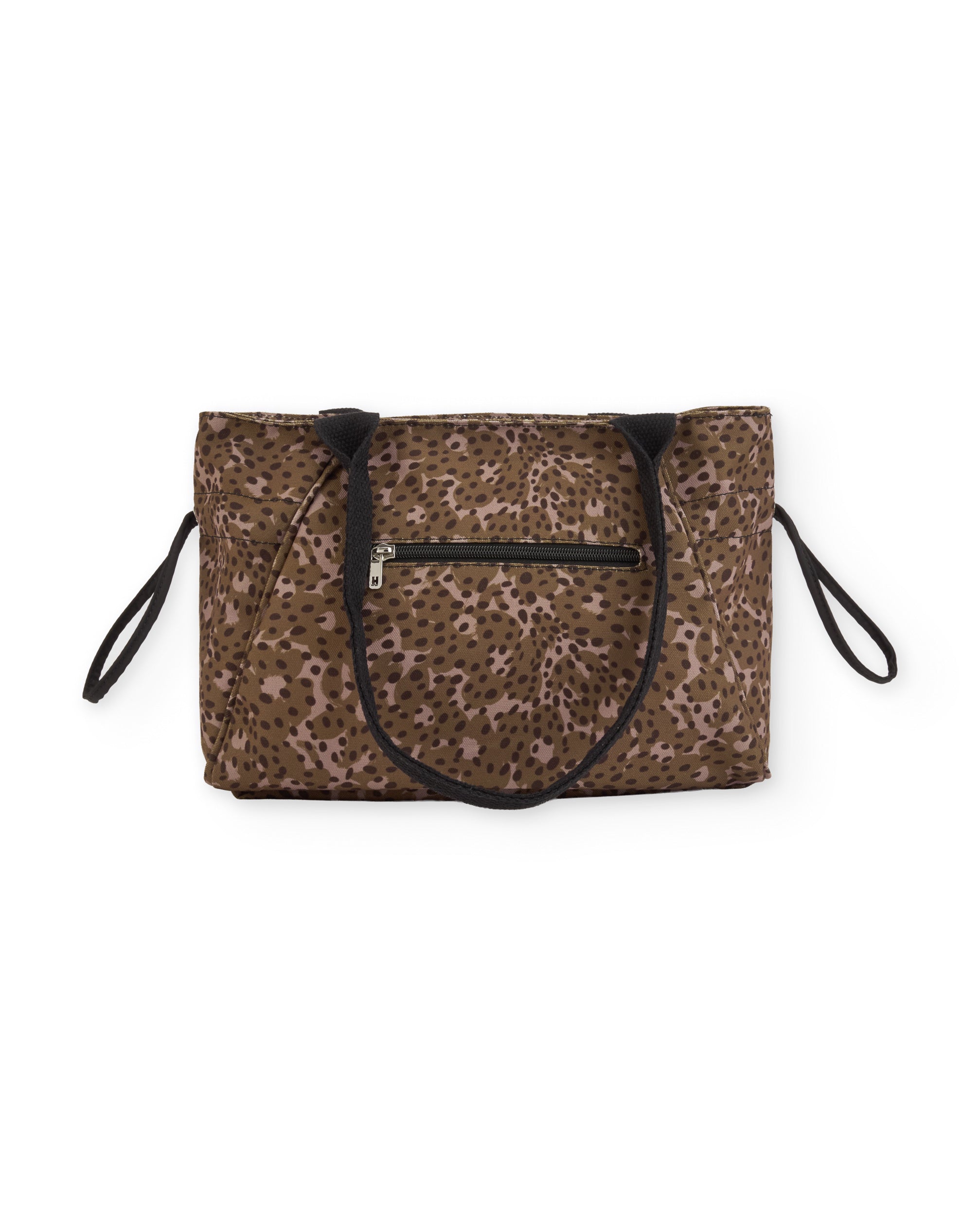 TucTuc Accessori borsa tote bambina marrone animalier