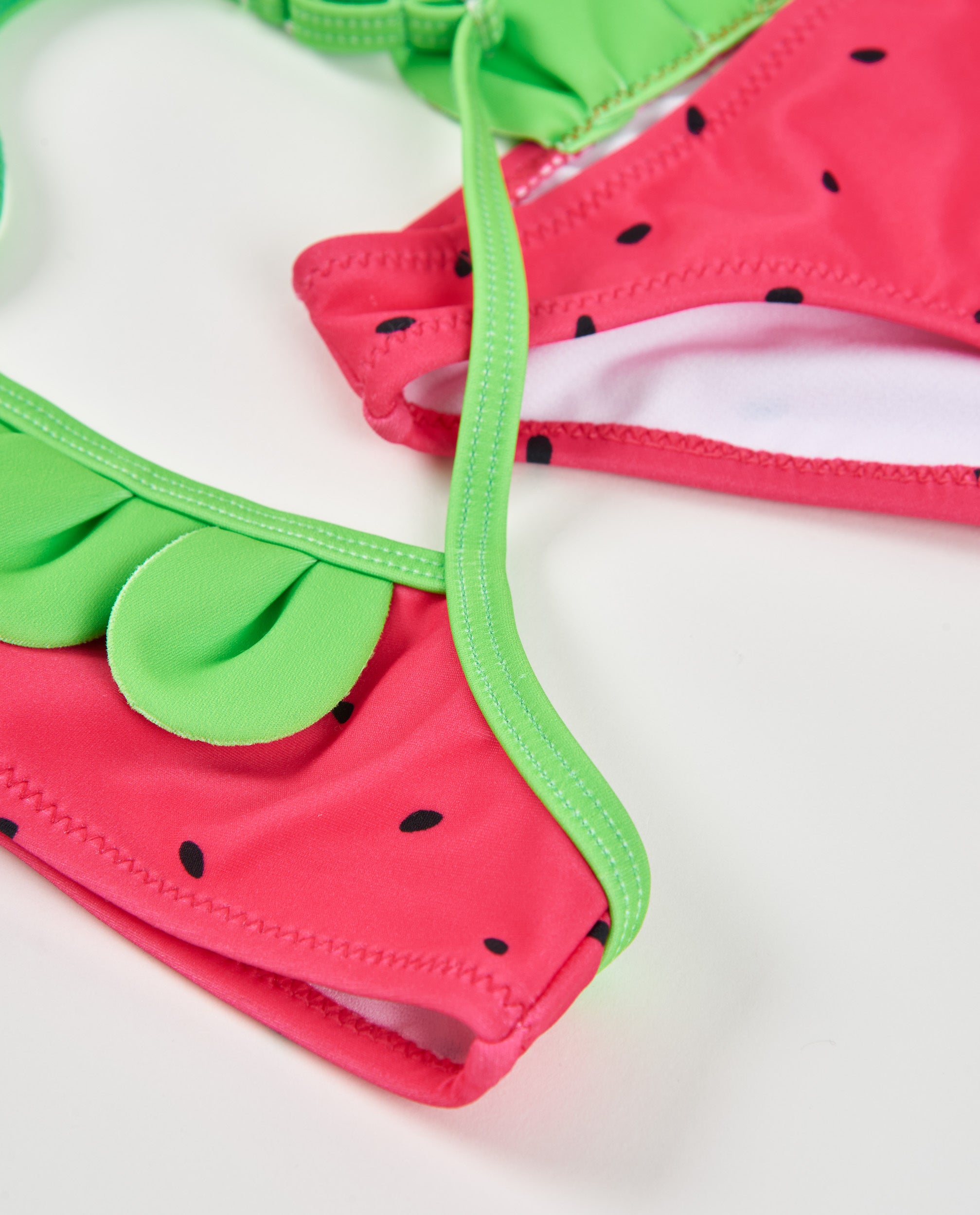 TucTuc Costumi Da Bagno bikini bambina rosso fucsia fascia
