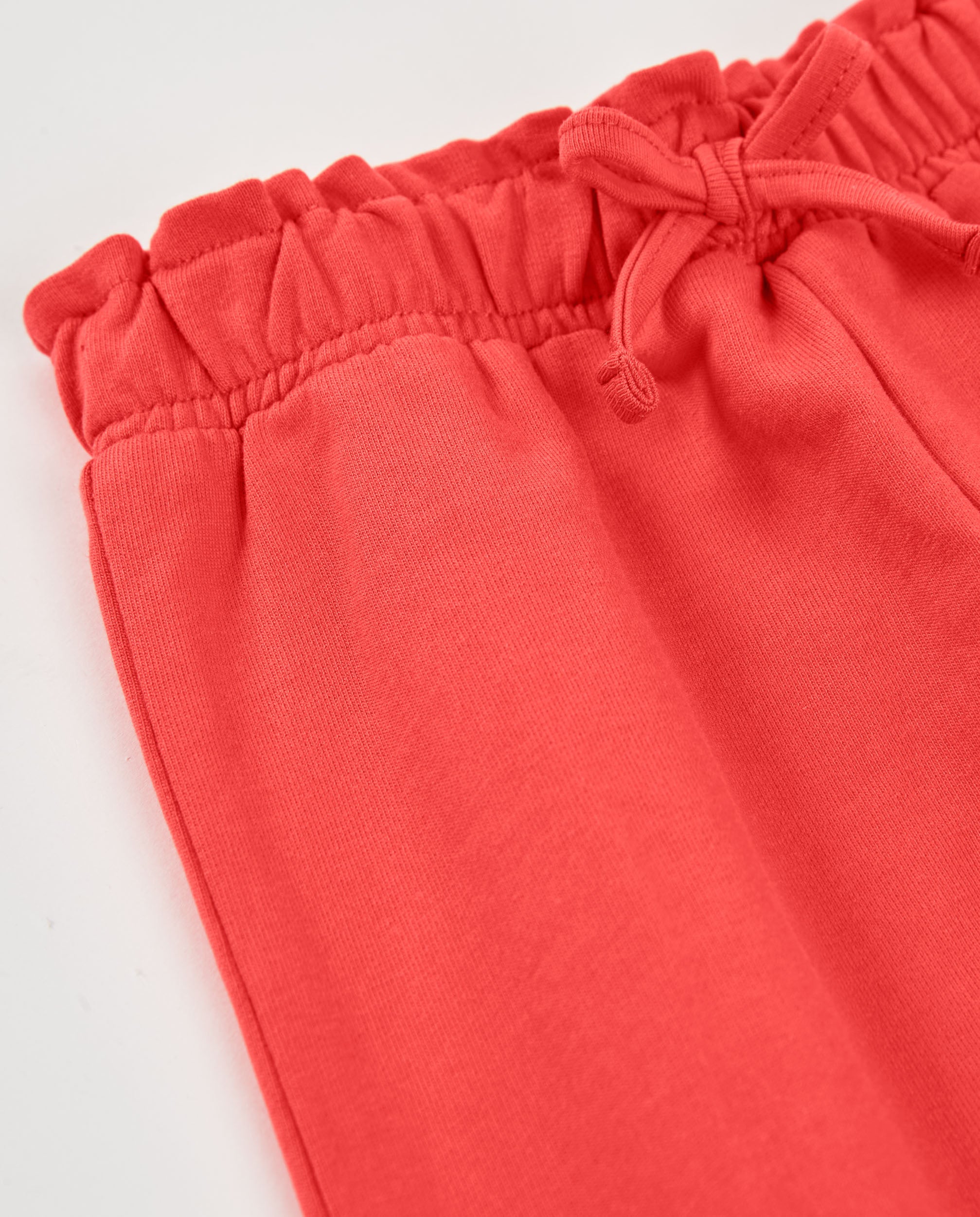 TucTuc Pantaloni bambina rosso culotte vita elastica