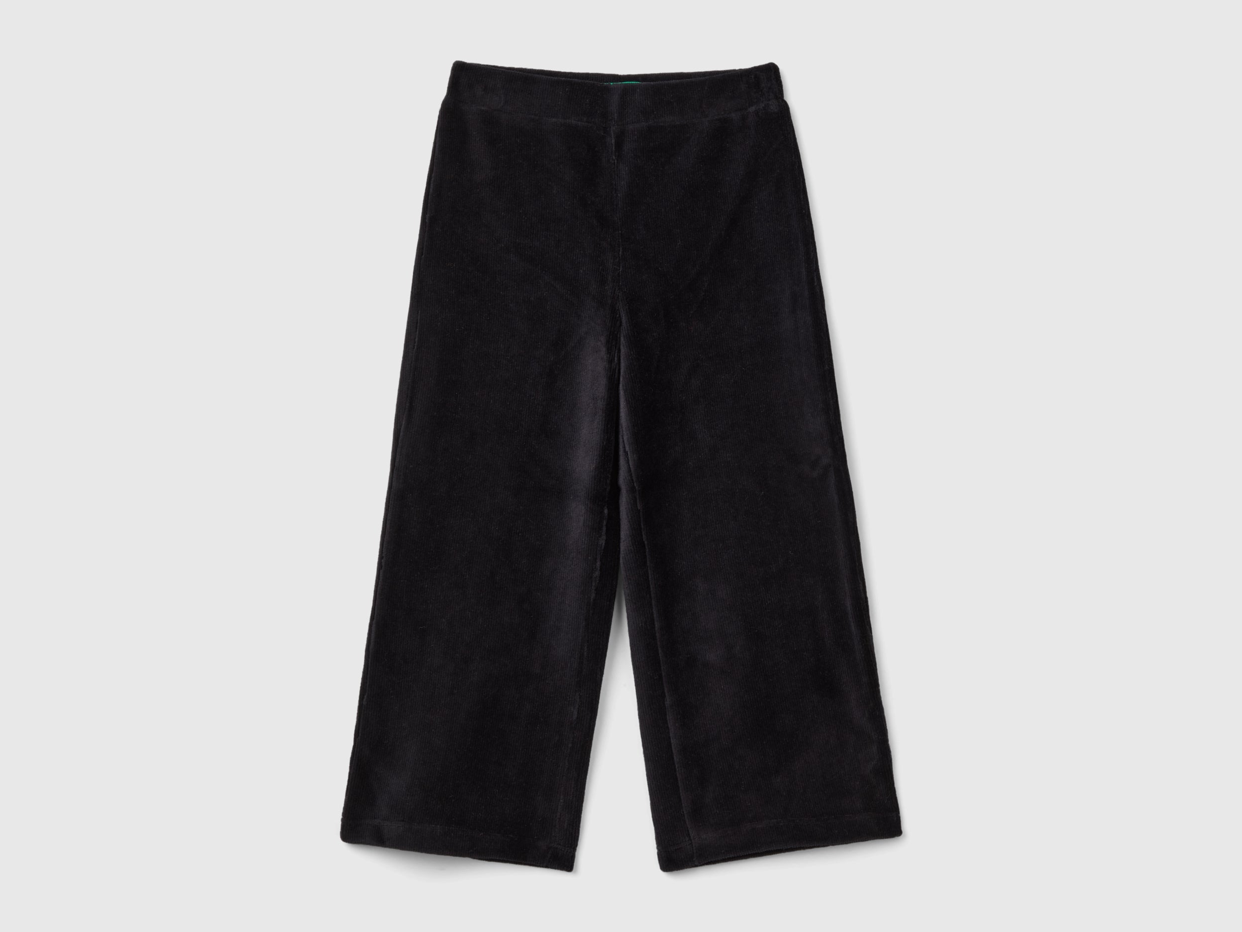 United Colors of Benetton pantaloni ciniglia bimba gamba larga