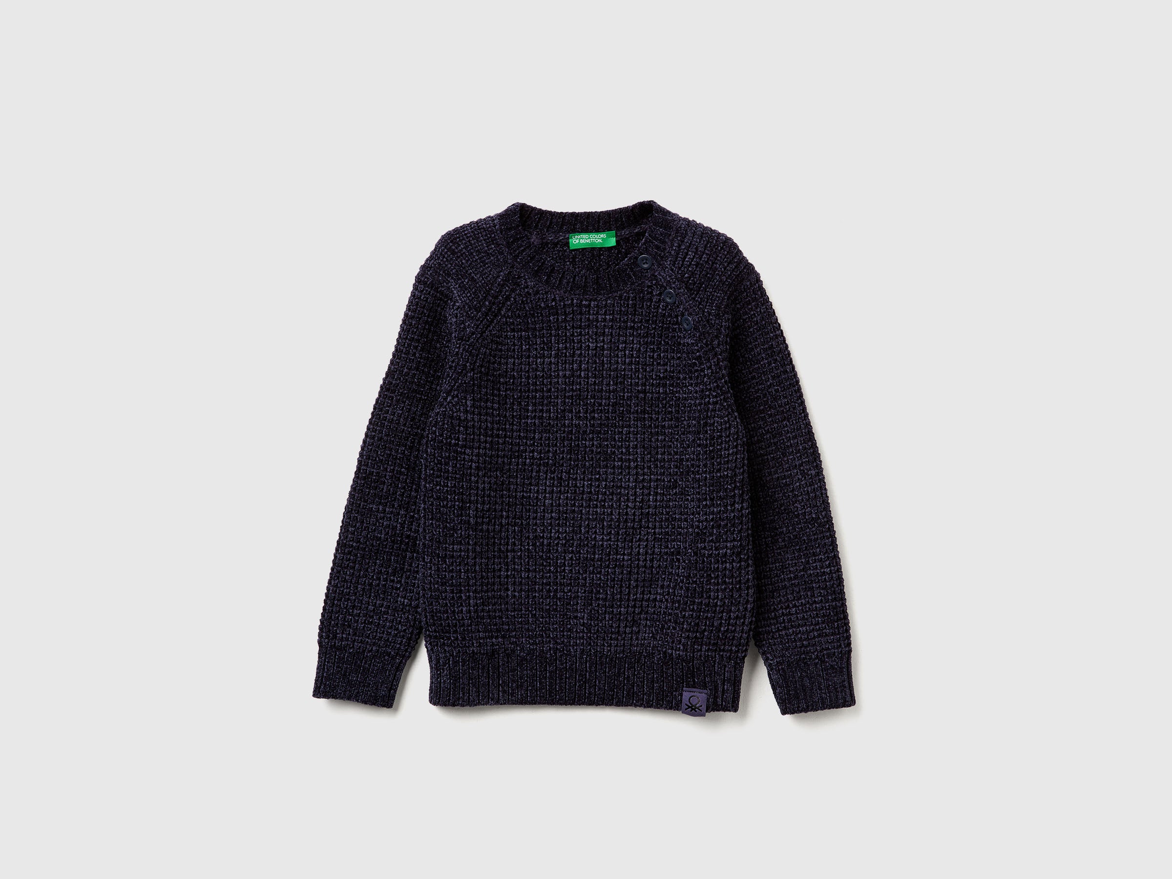 United Colors of Benetton maglione ciniglia 104 girocollo
