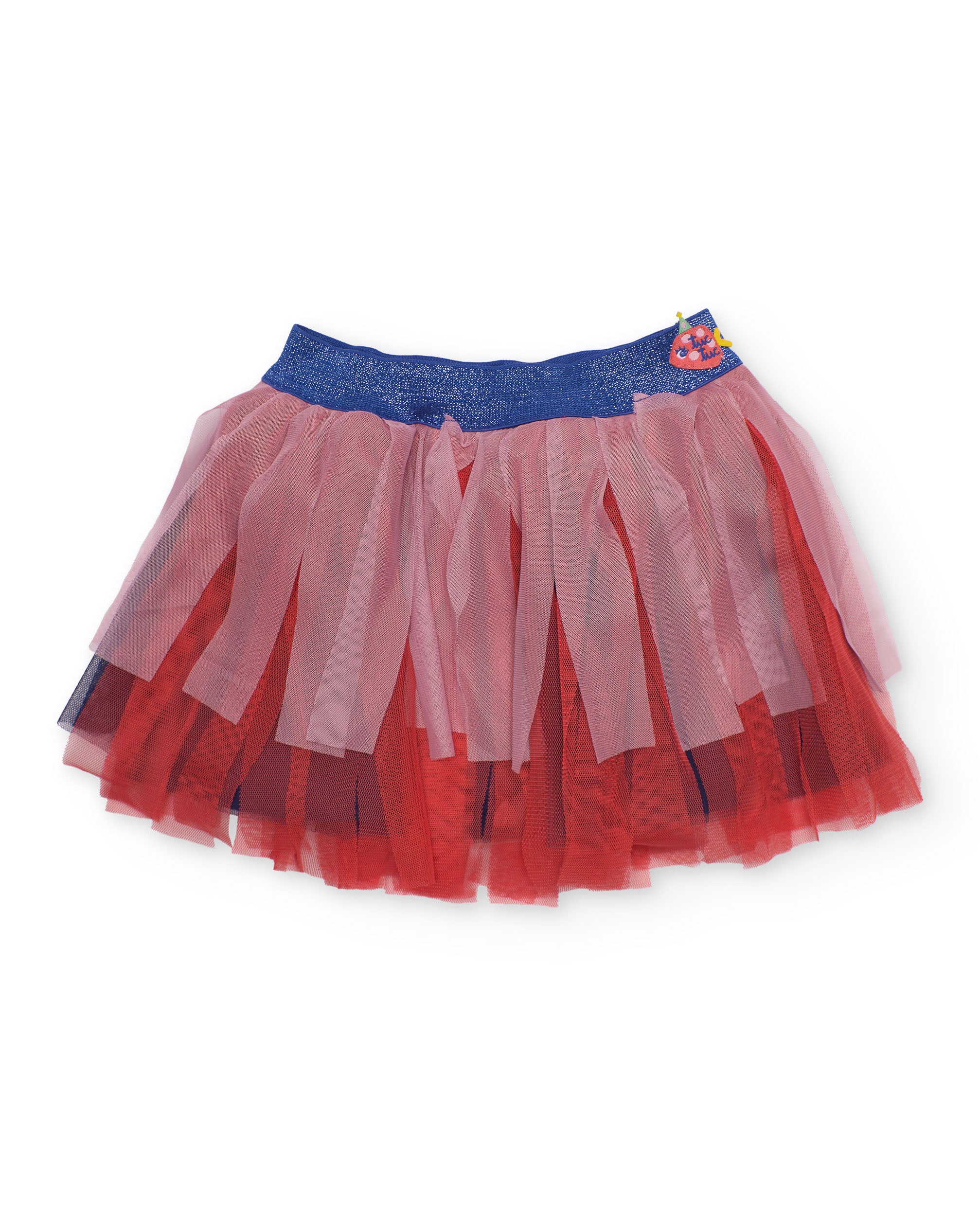 TucTuc Gonne Bimba Tulle Rosso 6 Mesi-10 Anni Voluminosa
