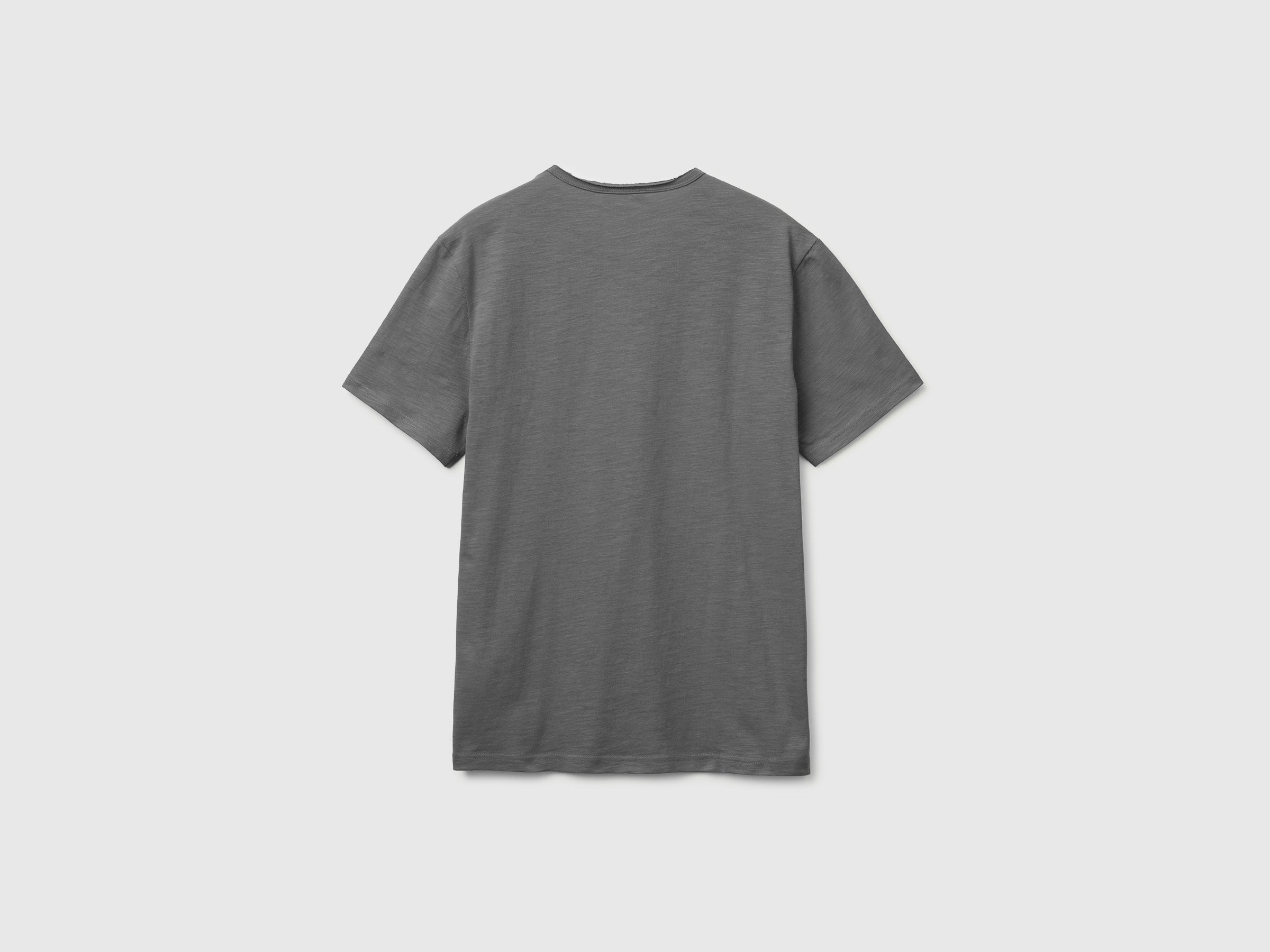 United Colors of Benetton T-shirt slub cotone manica corta