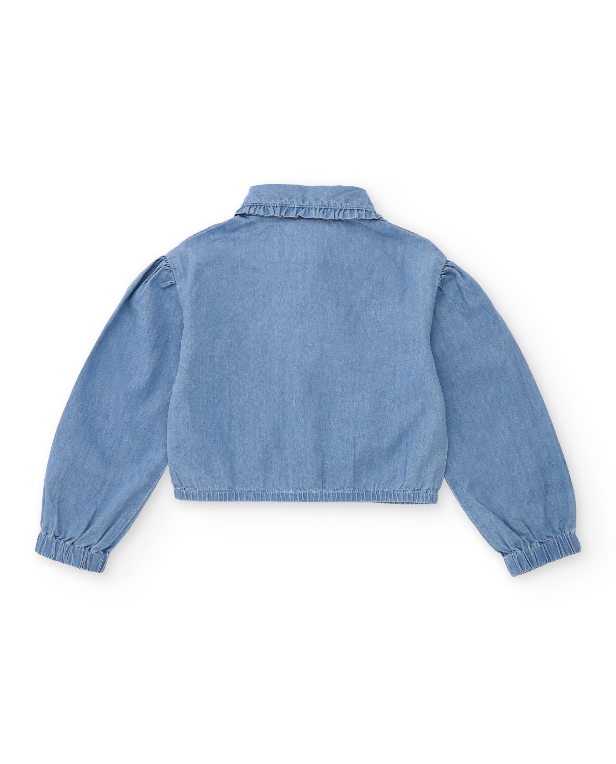 TucTuc Camicette camicia denim bimba blu 6 mesi