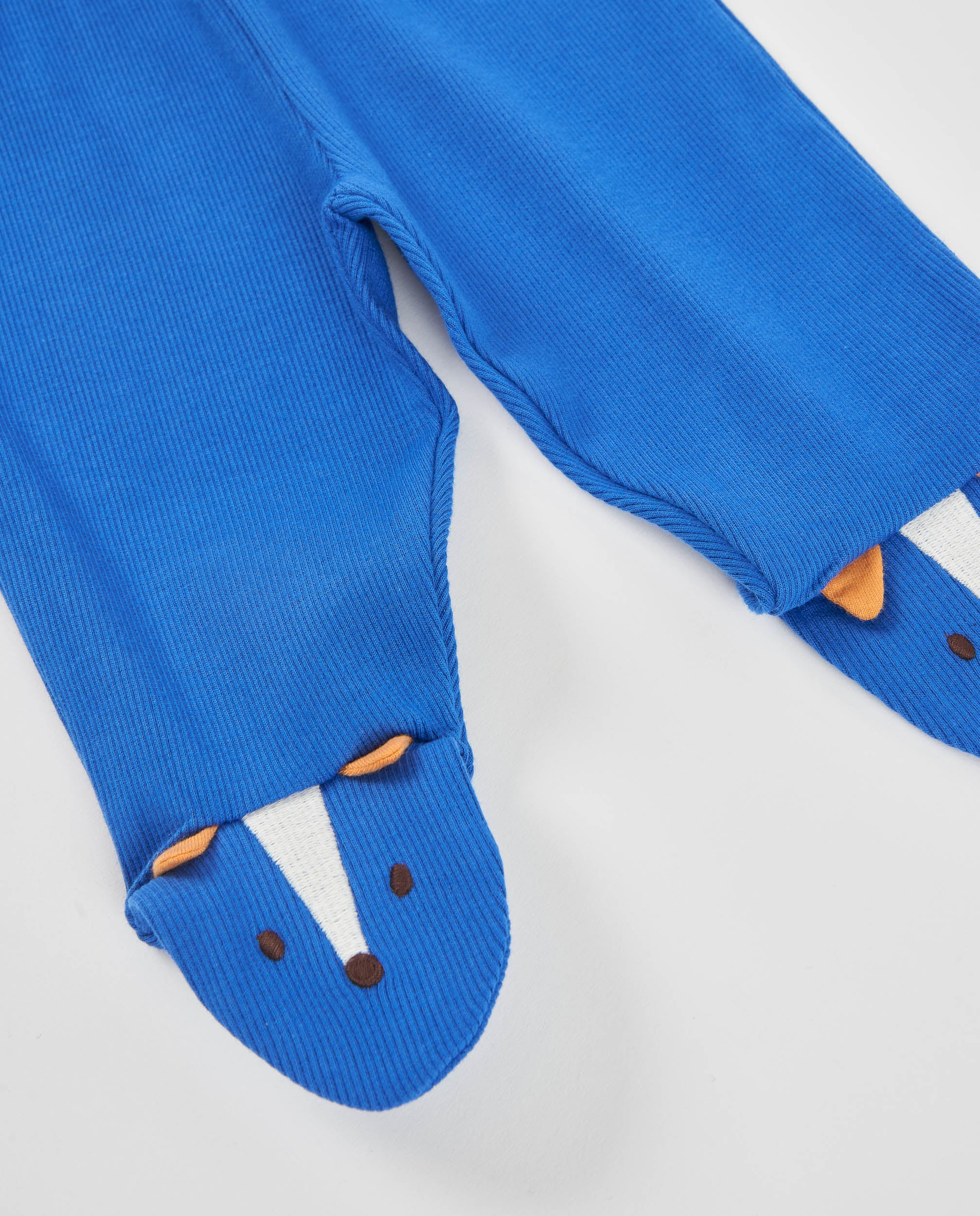 TucTuc Completi completo neonato maglia incrociata blu