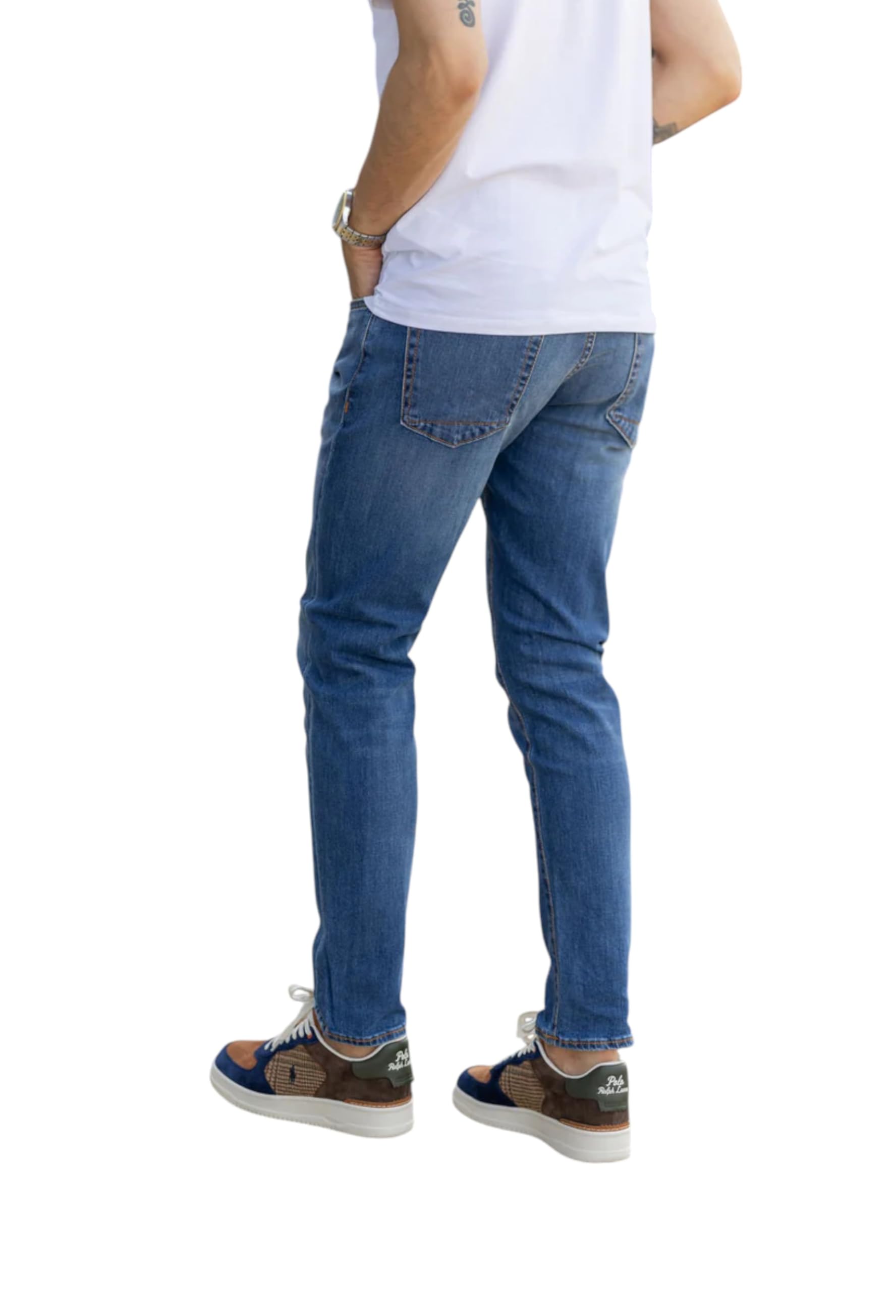 Liu Jo Jeans Tapered Fit Blu Denim