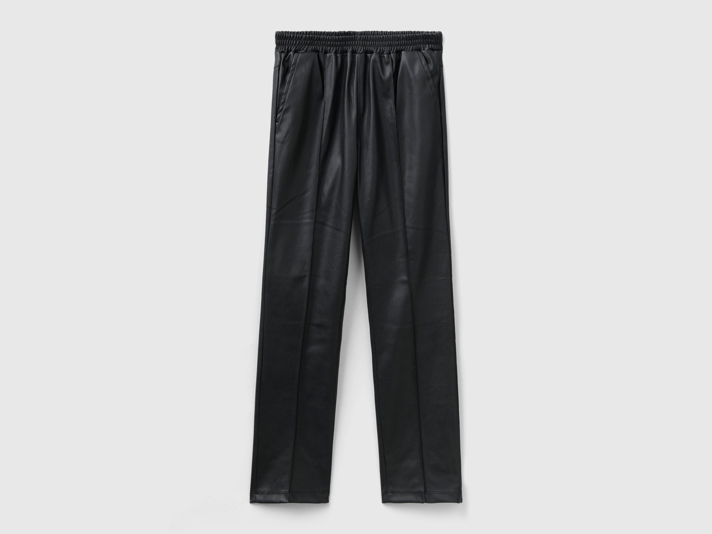 United Colors of Benetton pantaloni skinny similpelle donna
