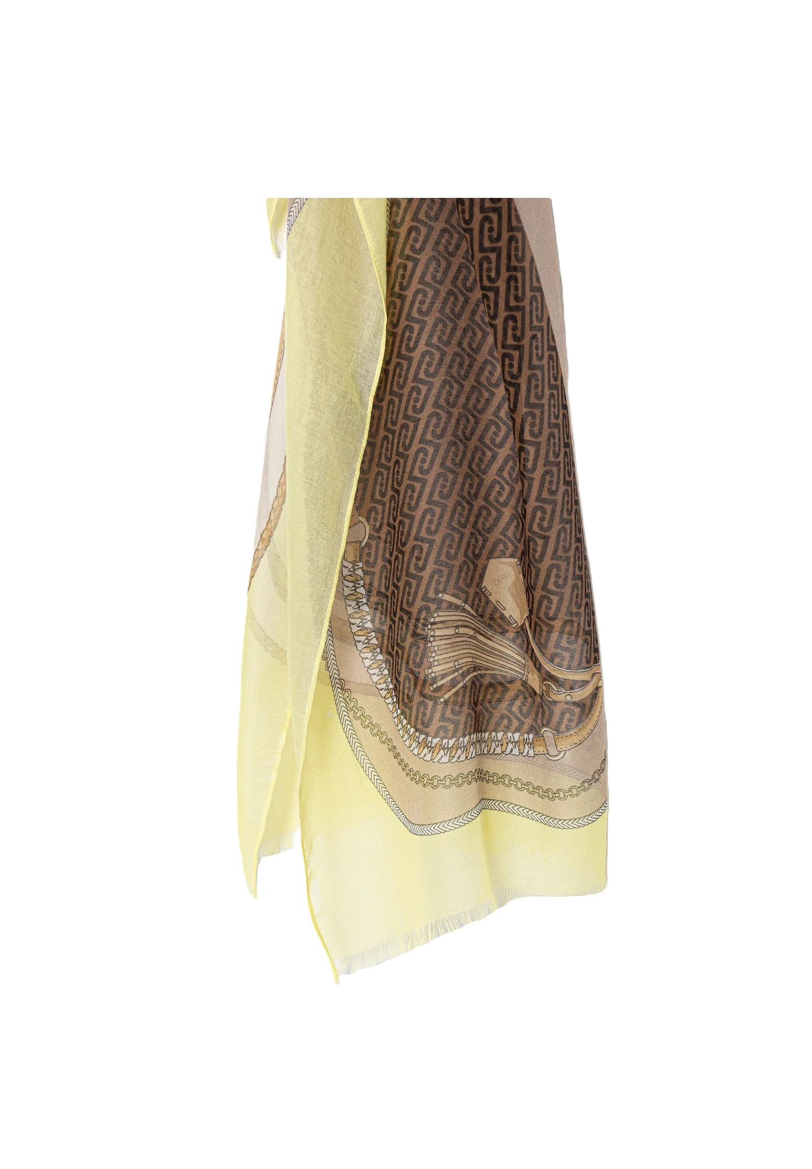 Liu Jo 2A6052 T2745 Foulard Donna Stola Catene Avocado