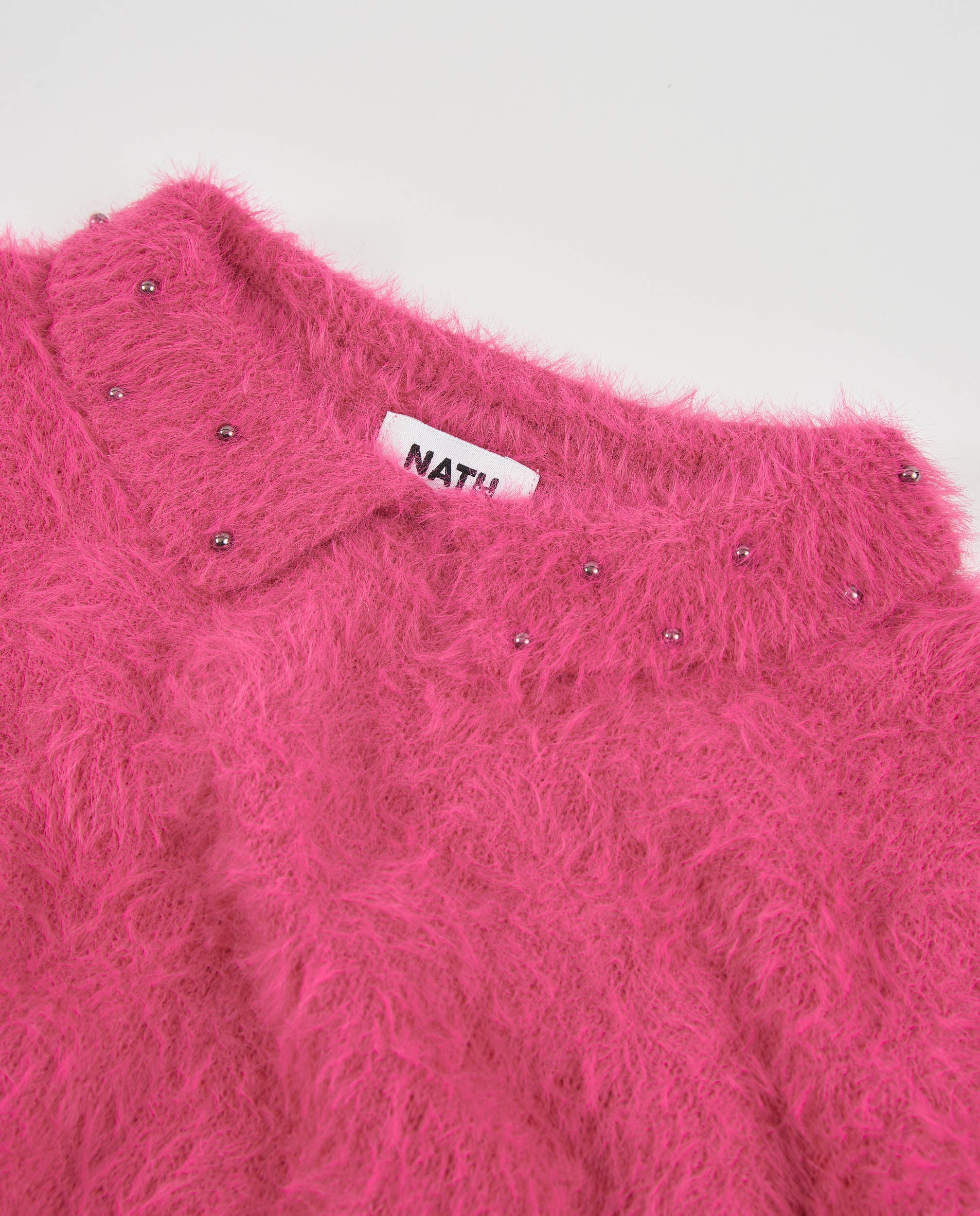 TucTuc Maglioni Maglione Bambina Fucsia Collo Rotondo