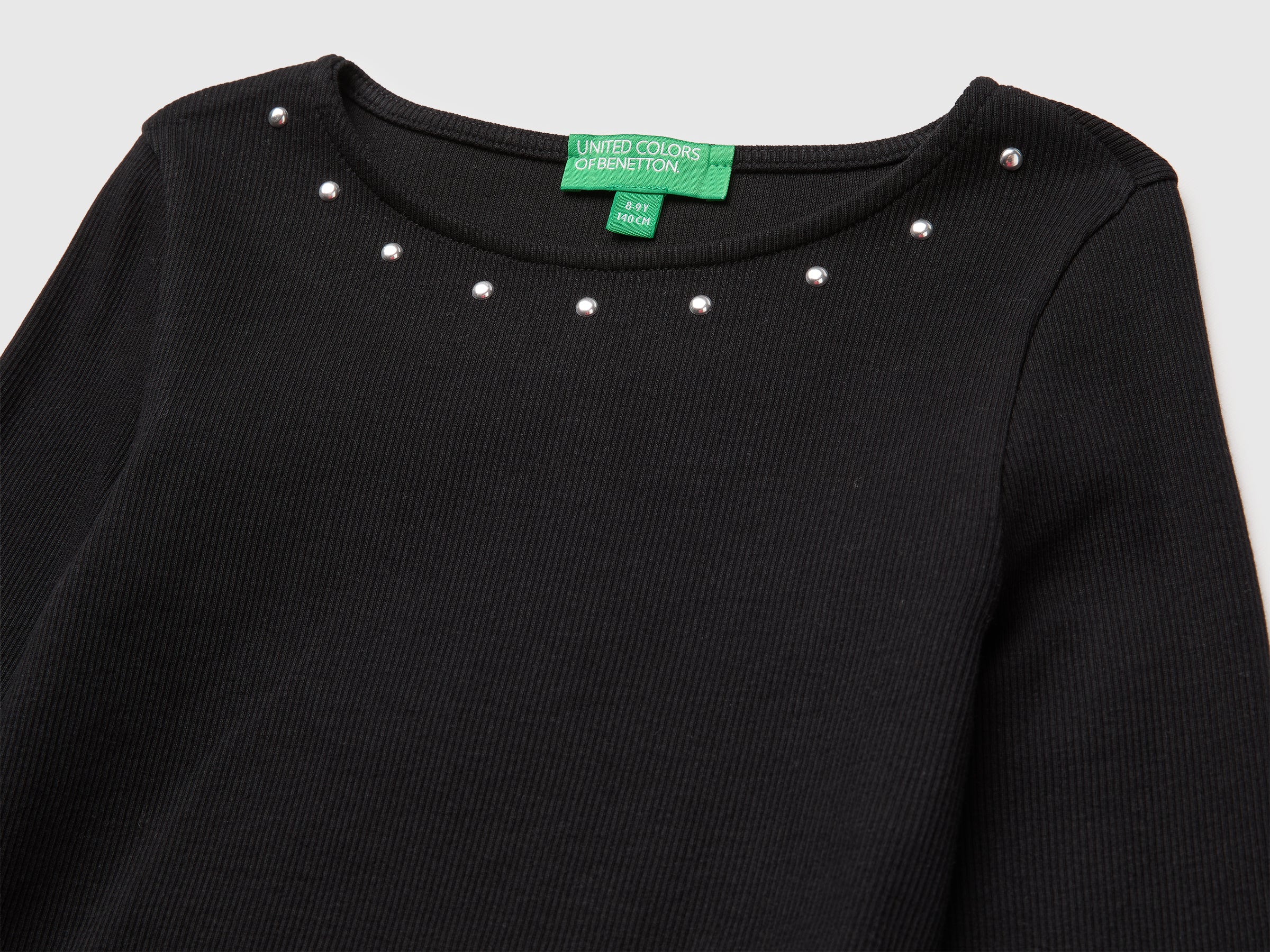 United Colors of Benetton T-Shirts t-shirt borchie manica lunga