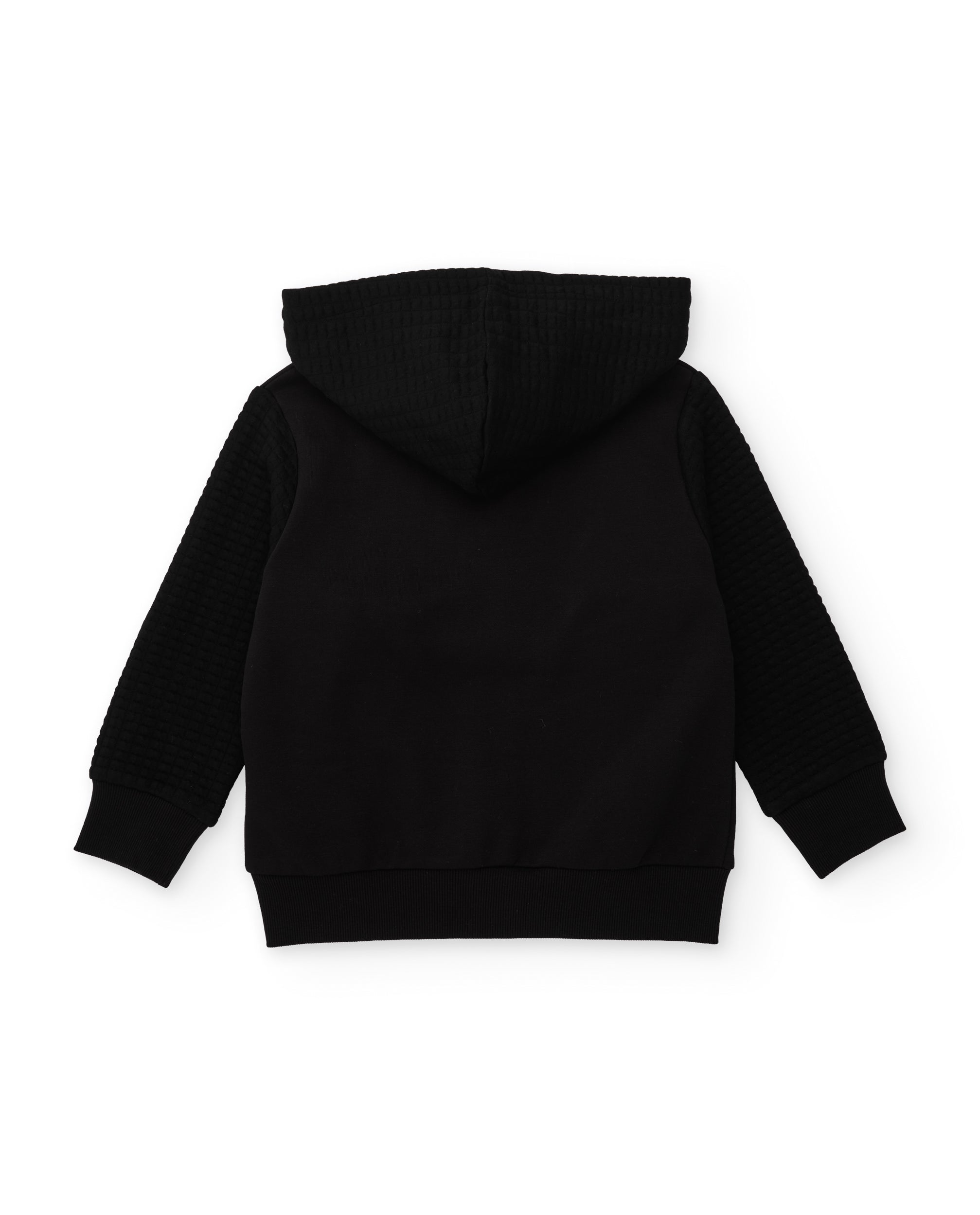 TucTuc Felpe Felpa Bambino con Cappuccio Nero 4A felpa zip