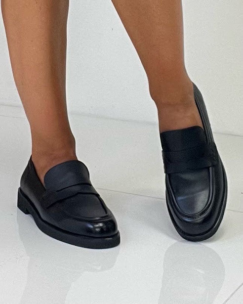 Sottosopra gsga063 mocassini ecopelle nero 36 inverno