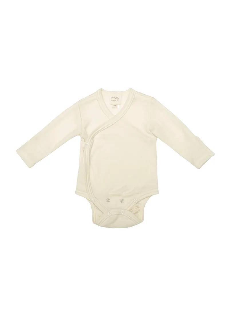 Woolly Organic Baby Bodysuits body lana merino manica lunga