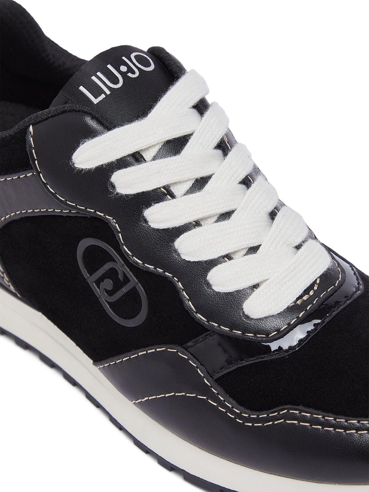 Liu Jo Sneakers Pelle Suede Taglia 35 EU Suola 3 cm