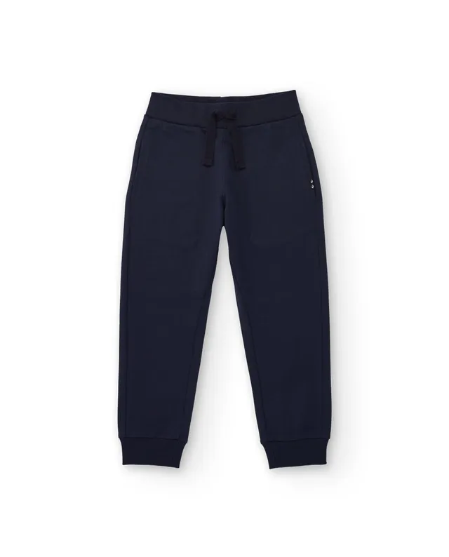 TucTuc Pantaloni Sportivi felpa bambino blu navy 8A
