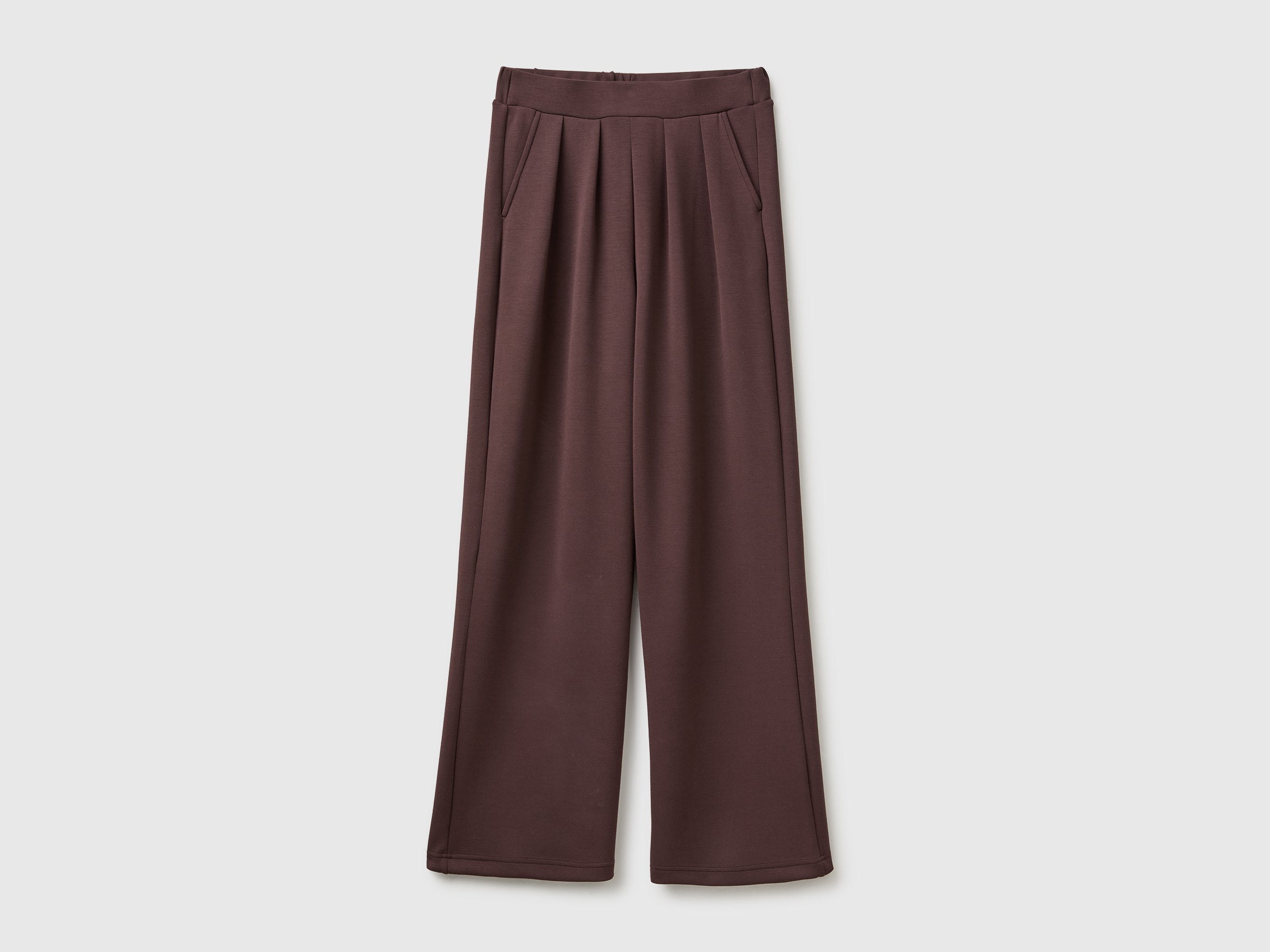 Benetton Sweatshirts Flowing sweatpants pantaloni tuta modal