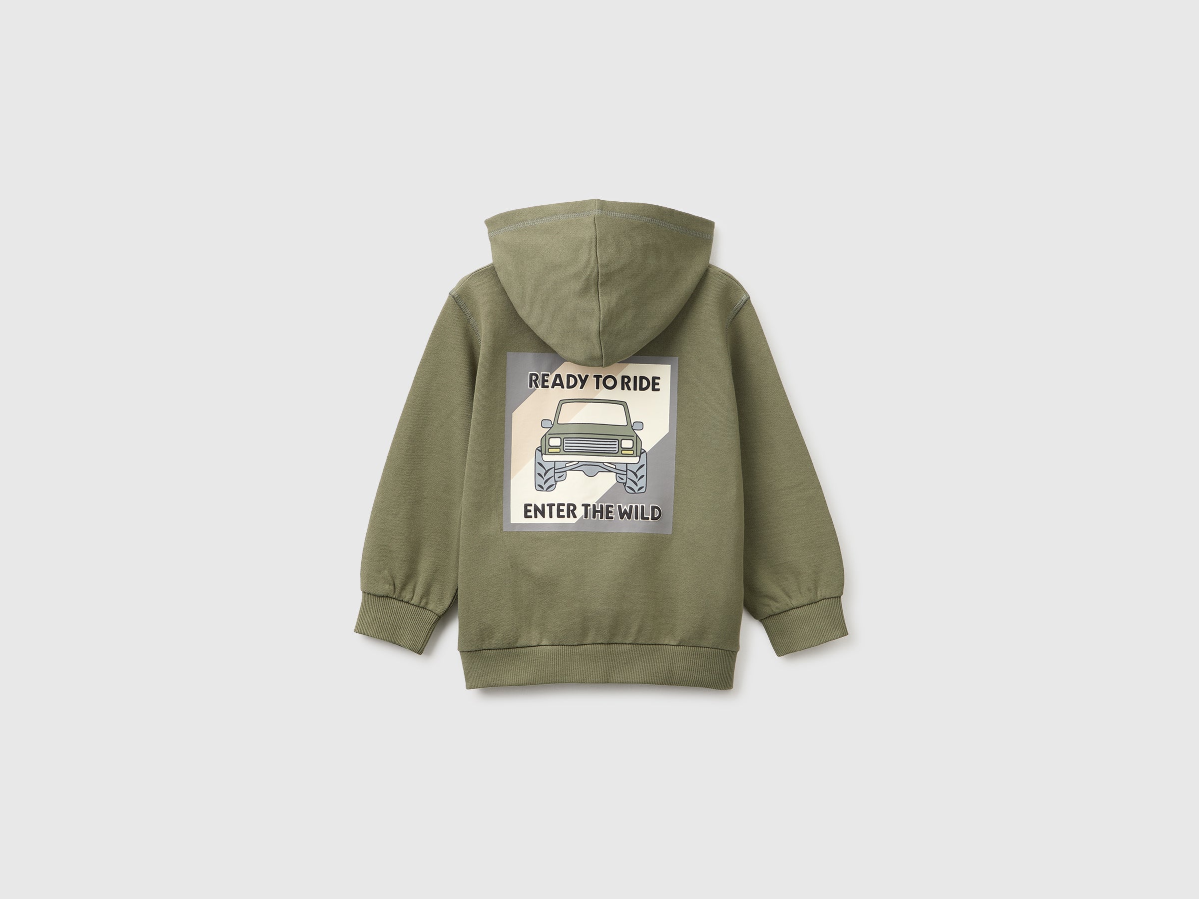 United Colors of Benetton hoodie felpa bimba cotone 104