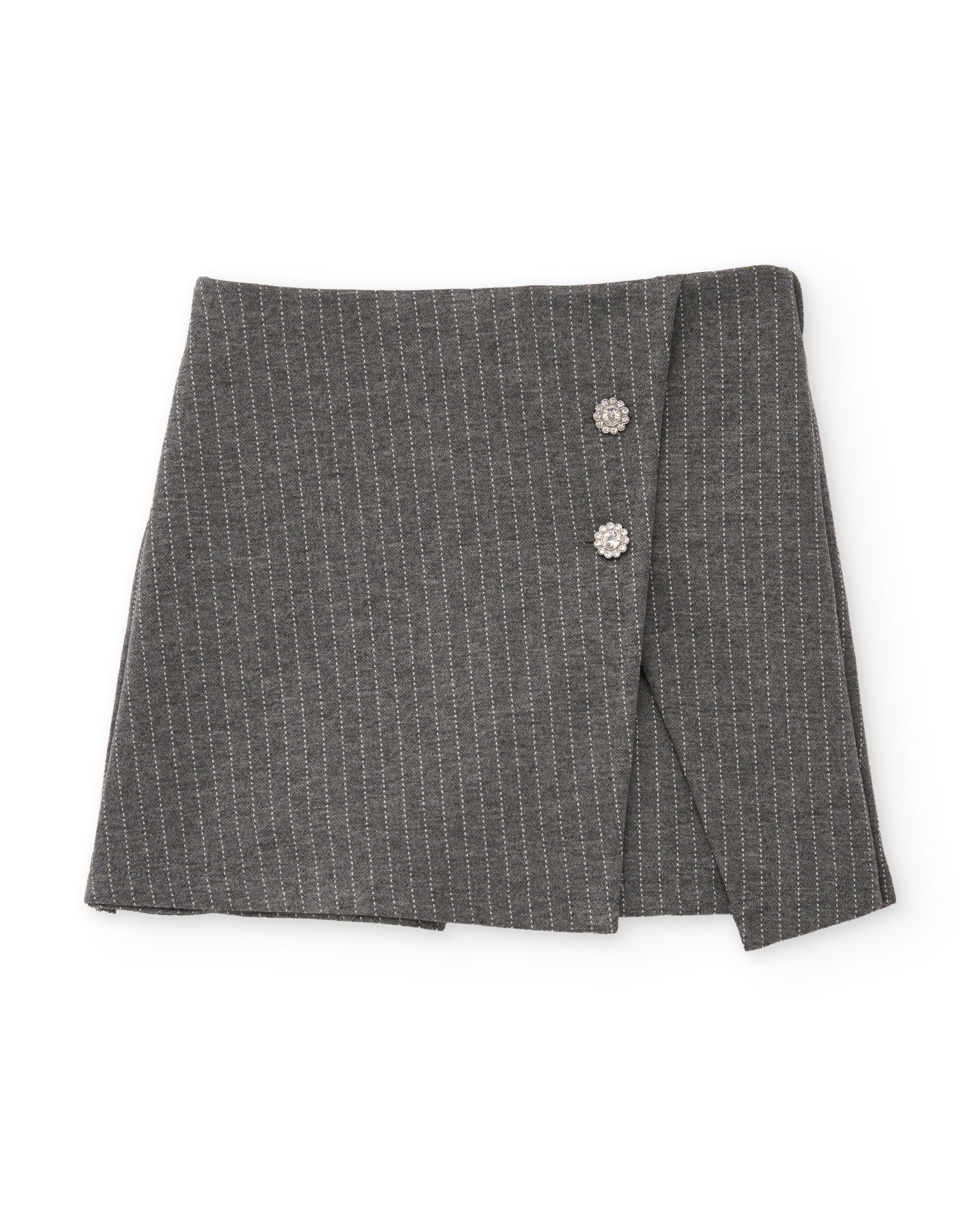 TucTuc Gonne Gonna-Pantalone Bambina Righe Grigio