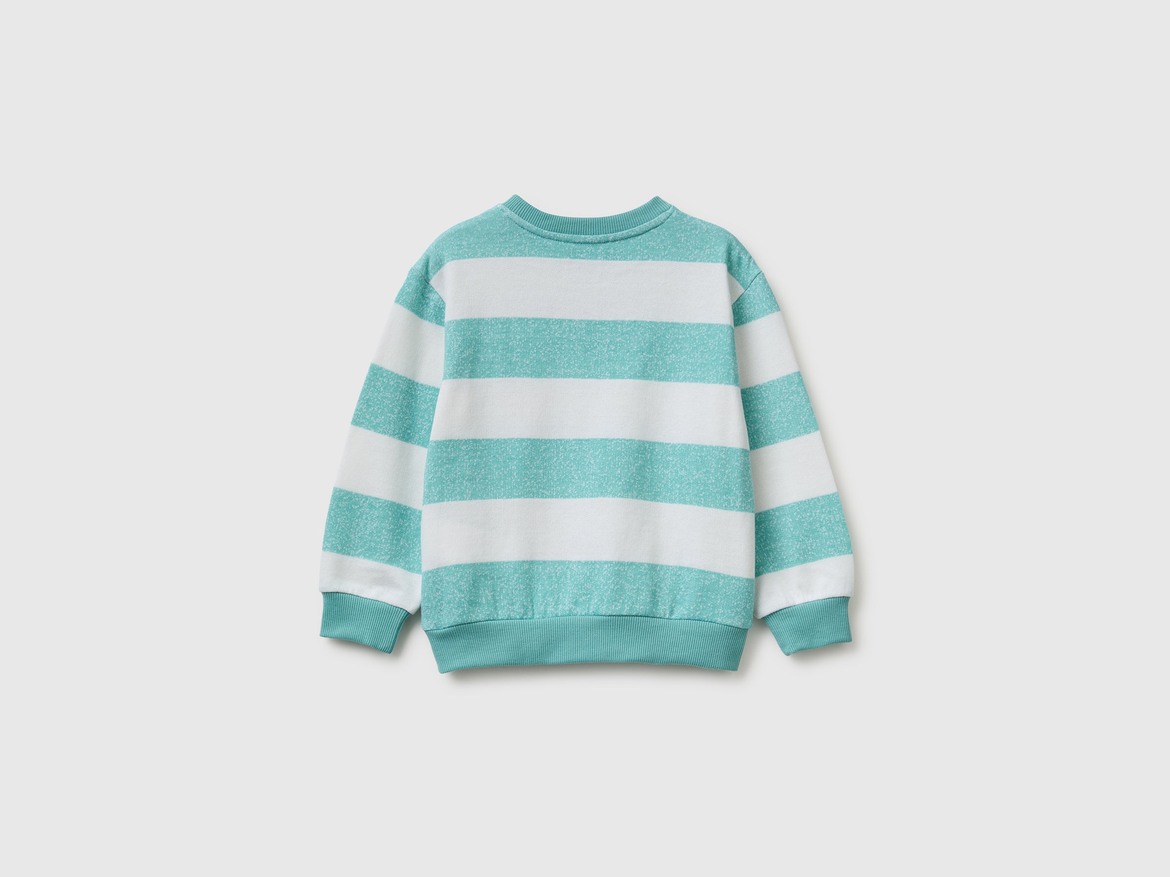 United Colors of Benetton Oversized striped sweatshirt felpa righe