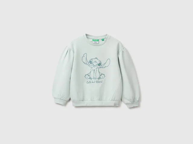 United Colors of Benetton felpa cotone Lilo Stitch taglia 104