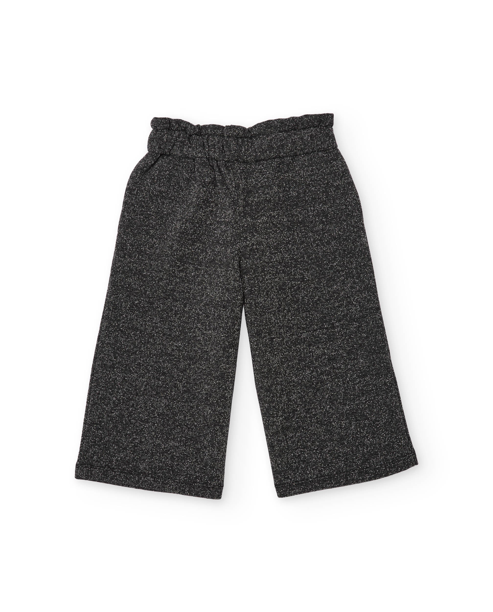 TucTuc Pantaloni bambina grigio felpa vita elastica