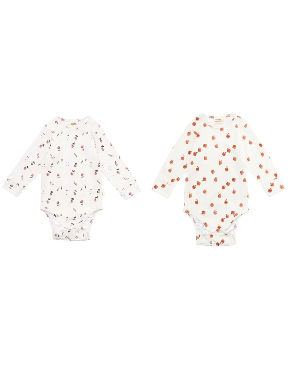 Woolly Organic Bodysuit GOTS AW26 body cotone stampe