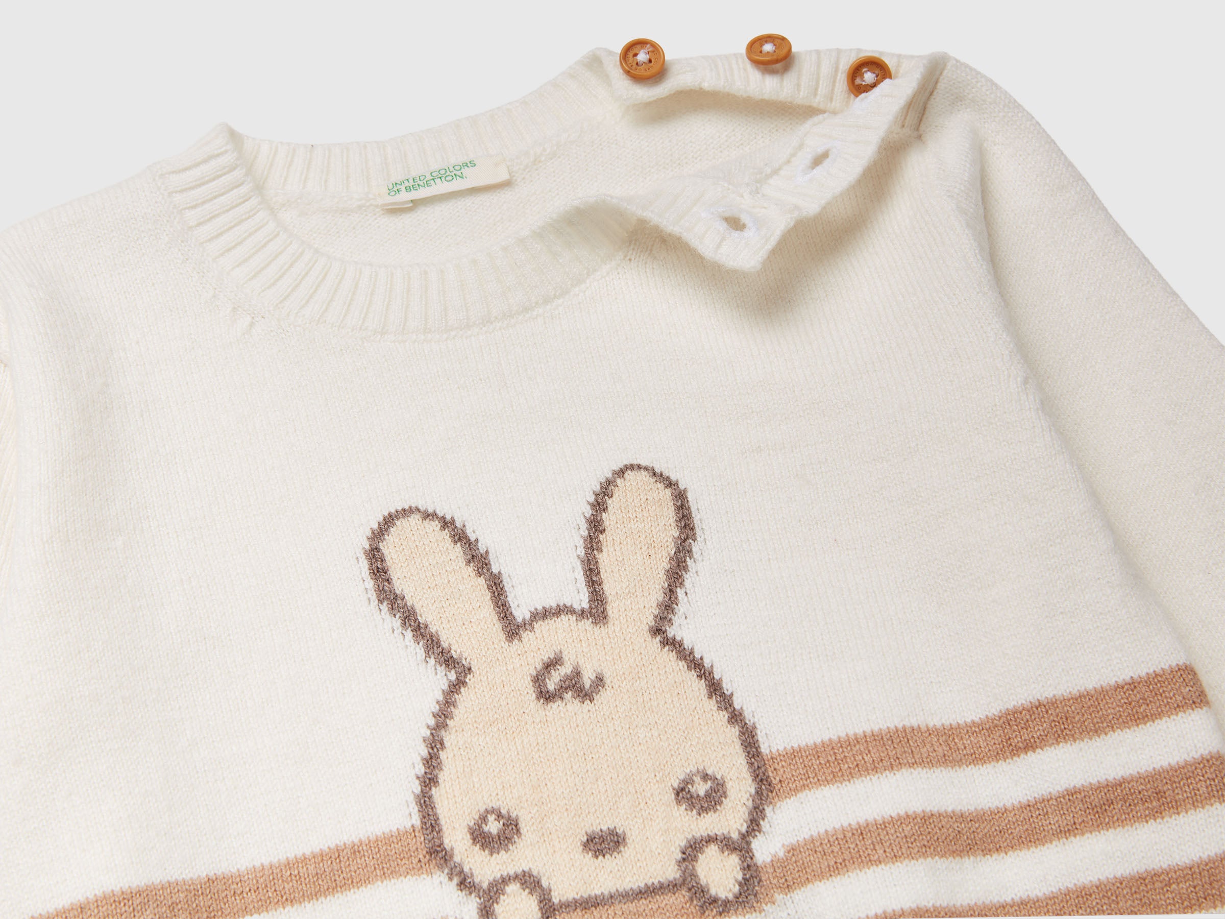 United Colors of Benetton Sweaters Maglione lana coniglio 68