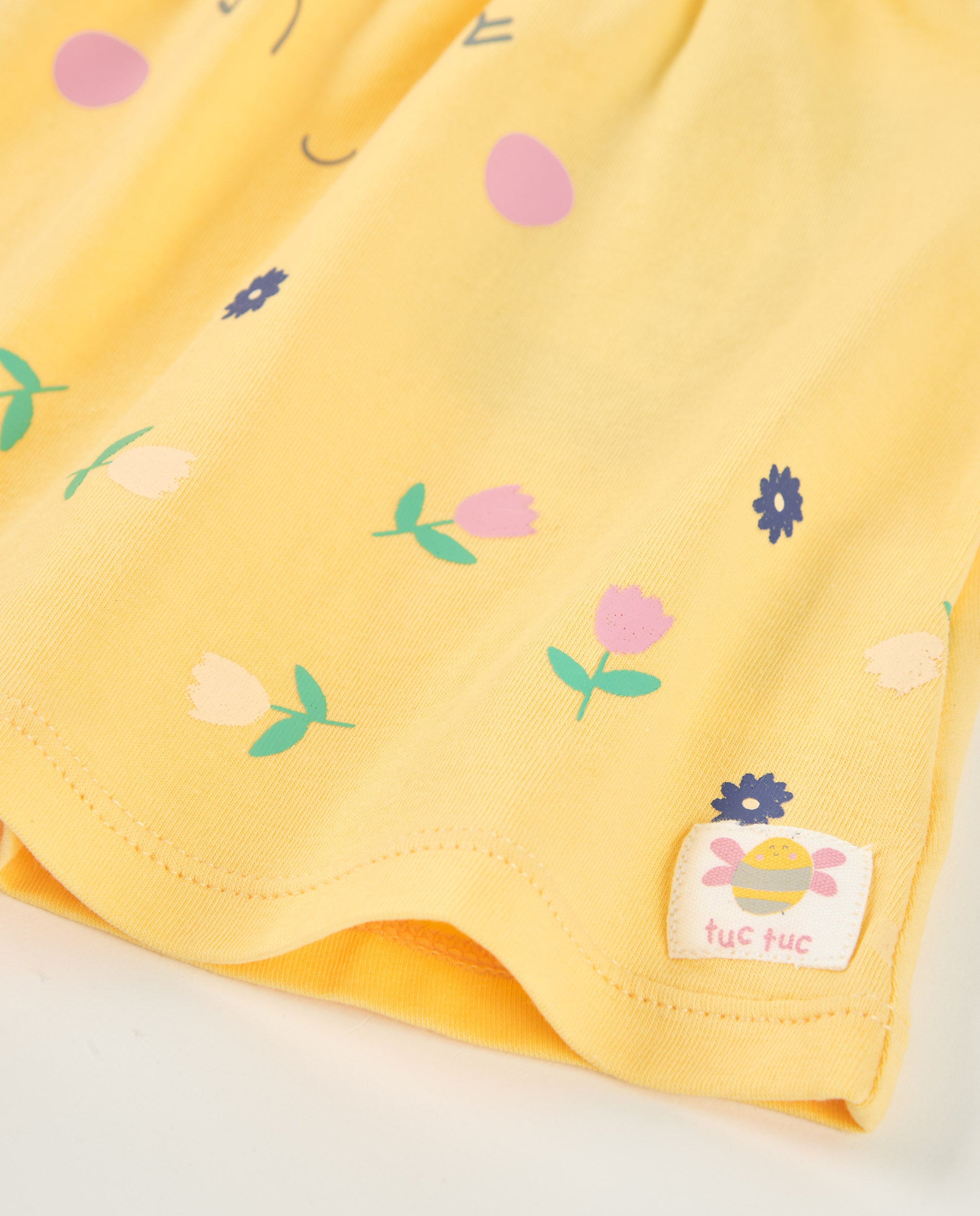 TucTuc Costumi Da Bagno costume bagno neonata giallo ape