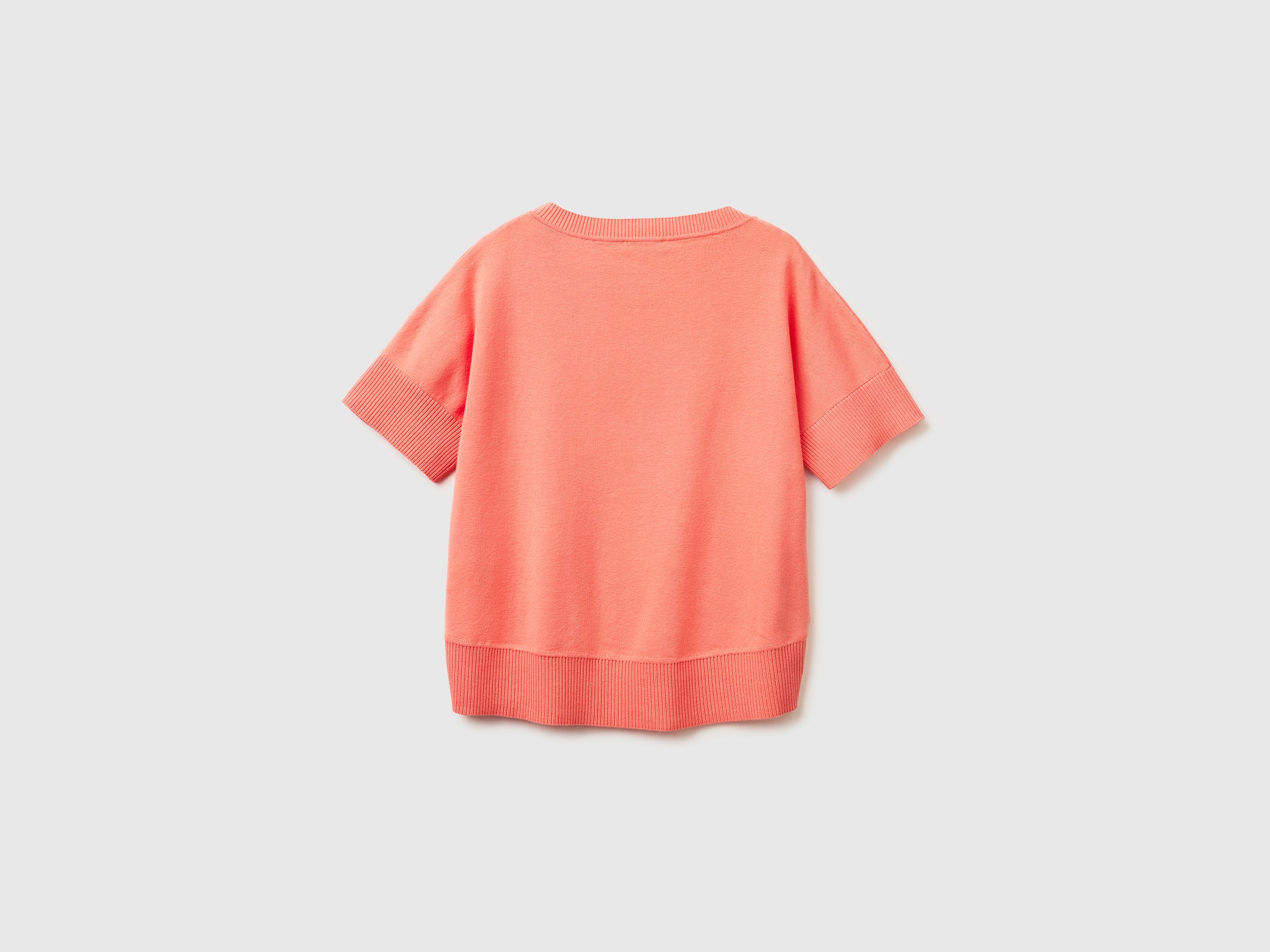 Benetton Maglione scollo barchetta premium cotone