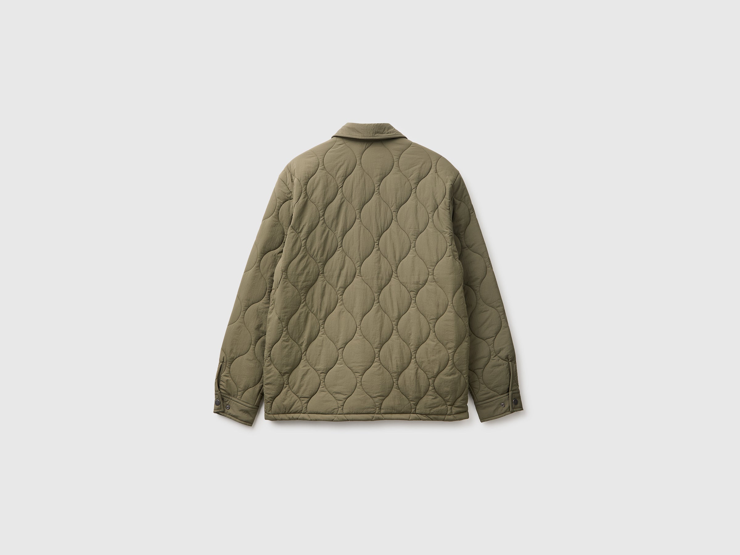 Benetton Giacca Trapuntata Nylon Imbottita Riciclata