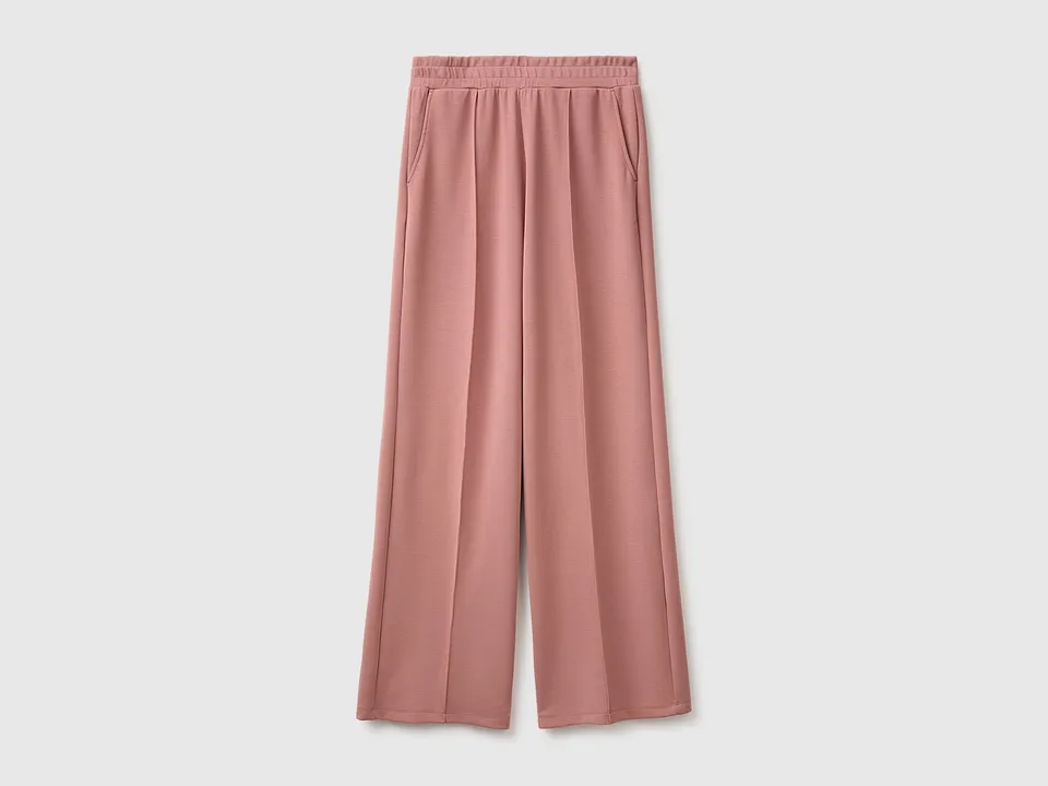 United Colors of Benetton pantaloni fluidi comfort modale M