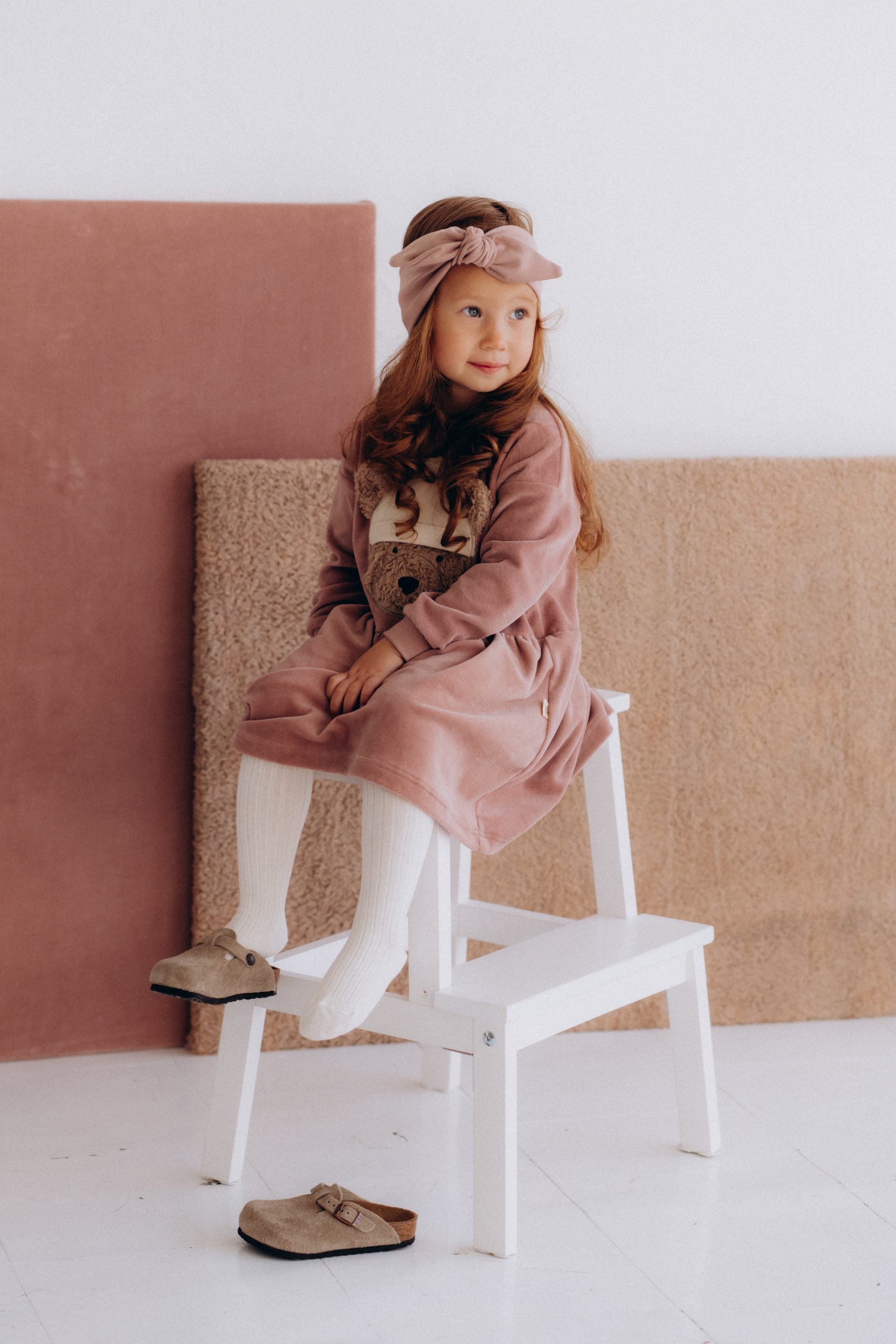 Woolly Organic Basic Rib Tights collant bimba cotone