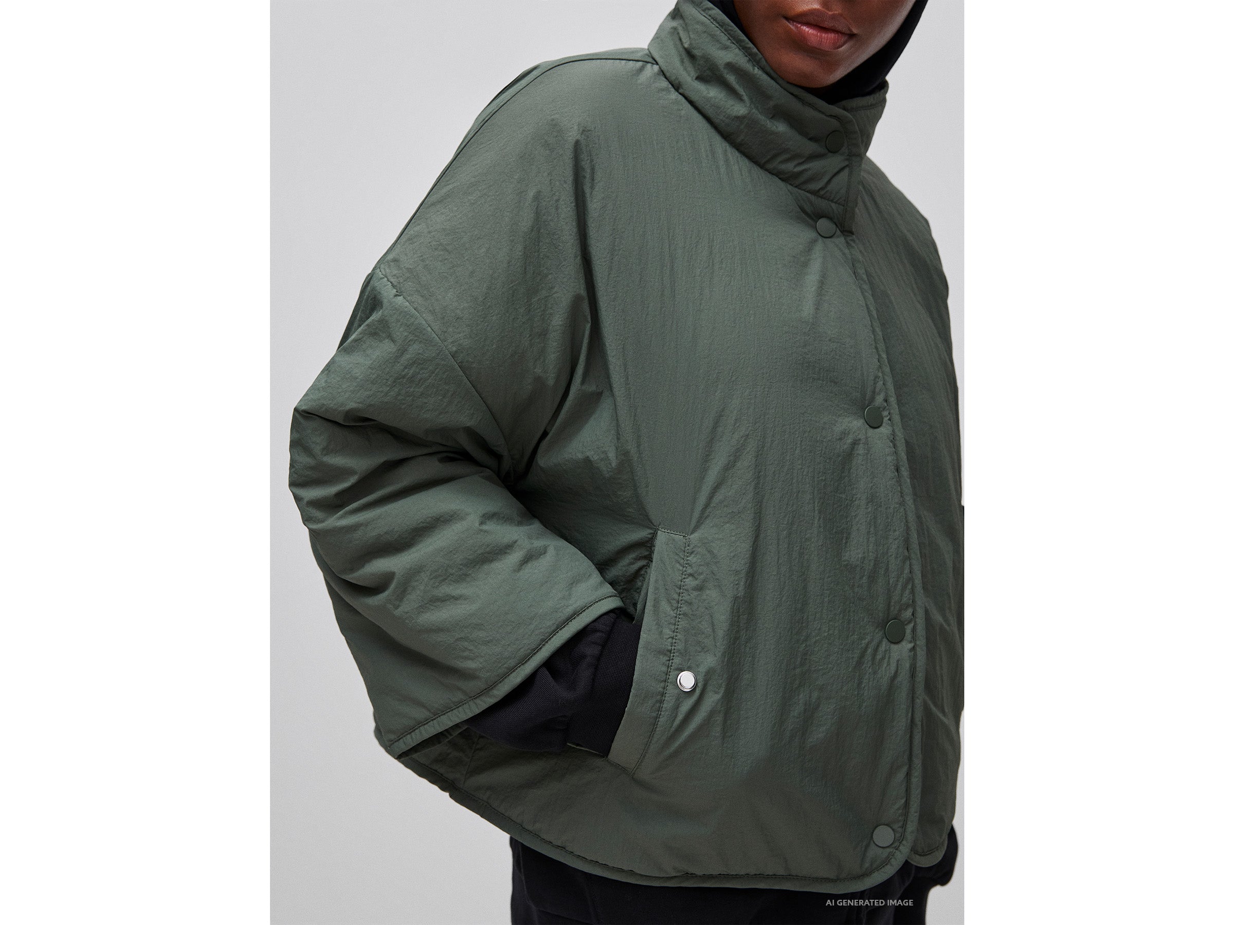 United Colors of Benetton Piumino Double Face Giacca Nylon M