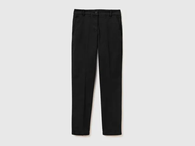 United Colors of Benetton Slim chinos pantalone cotone elasticizzato