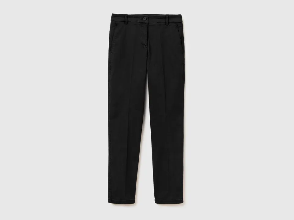 United Colors of Benetton Slim chinos pantalone cotone elasticizzato