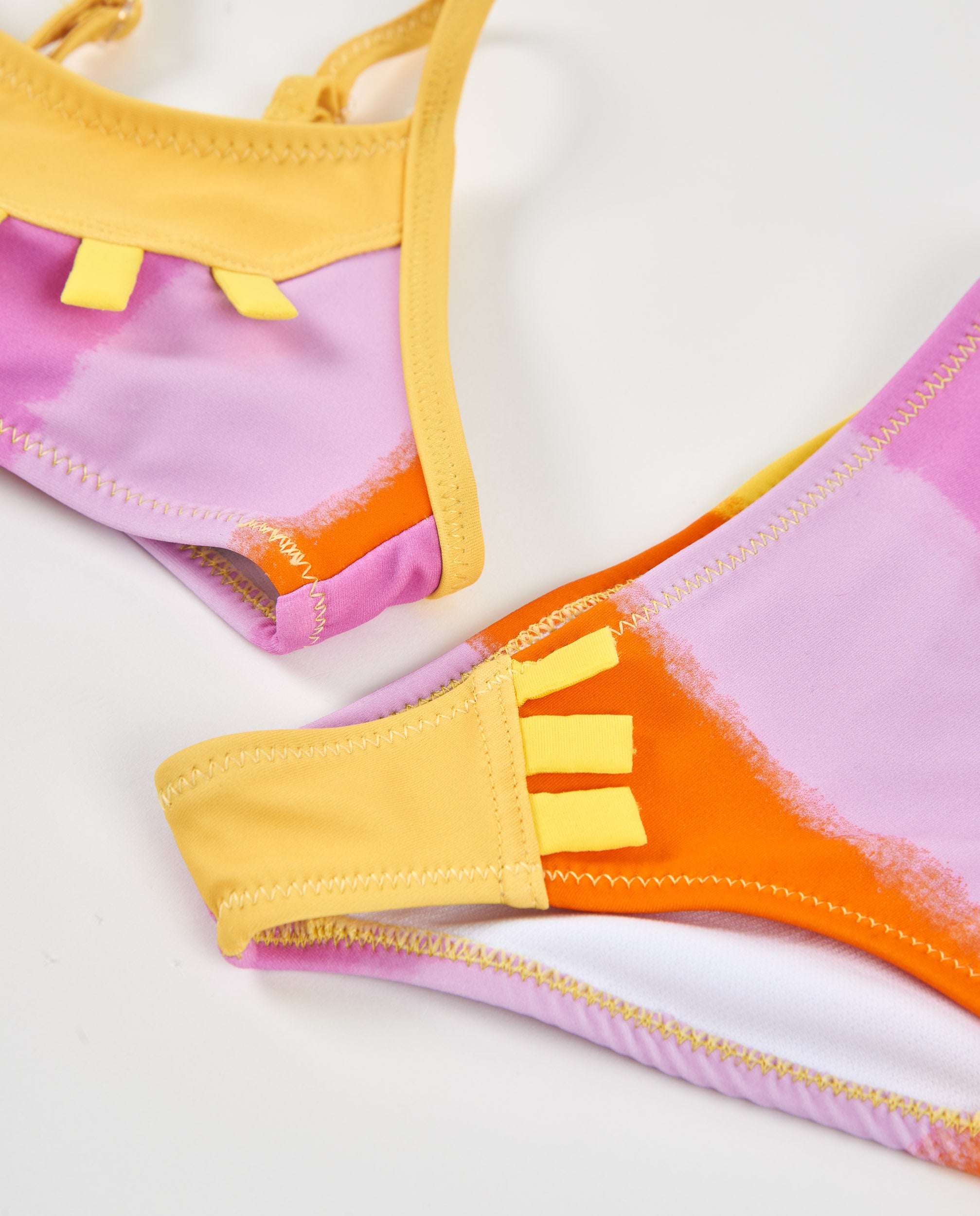 TucTuc Costumi Da Bagno bikini bambina rosa multicolore