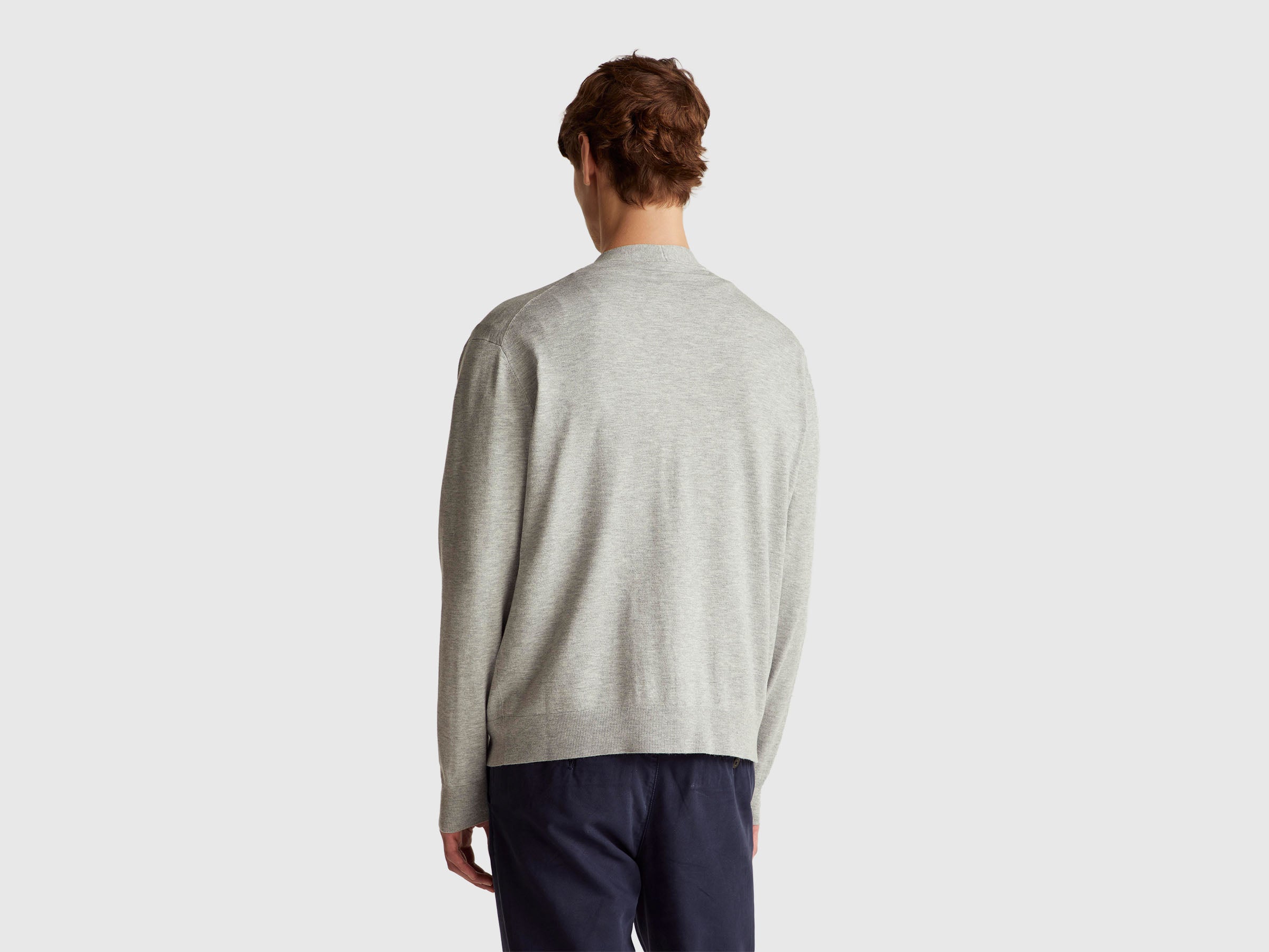 United Colors of Benetton Cardigan Viscosa Scollo V 110XU601I M