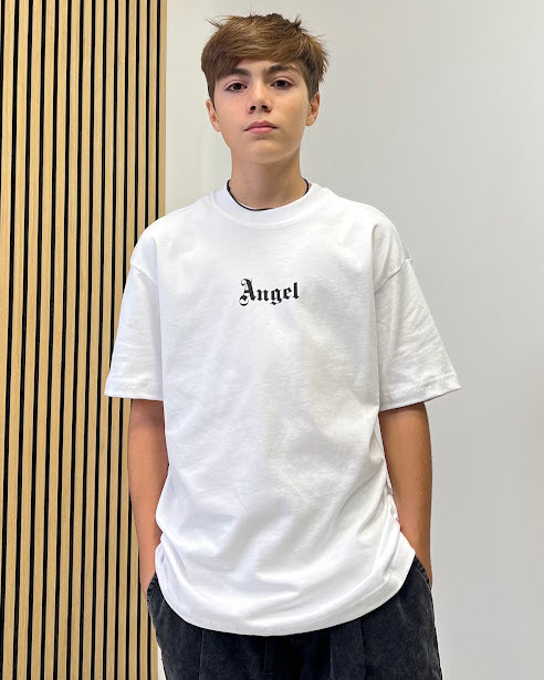 Sottosopra TO1100 t-shirt stampa ali bianca 10 anni