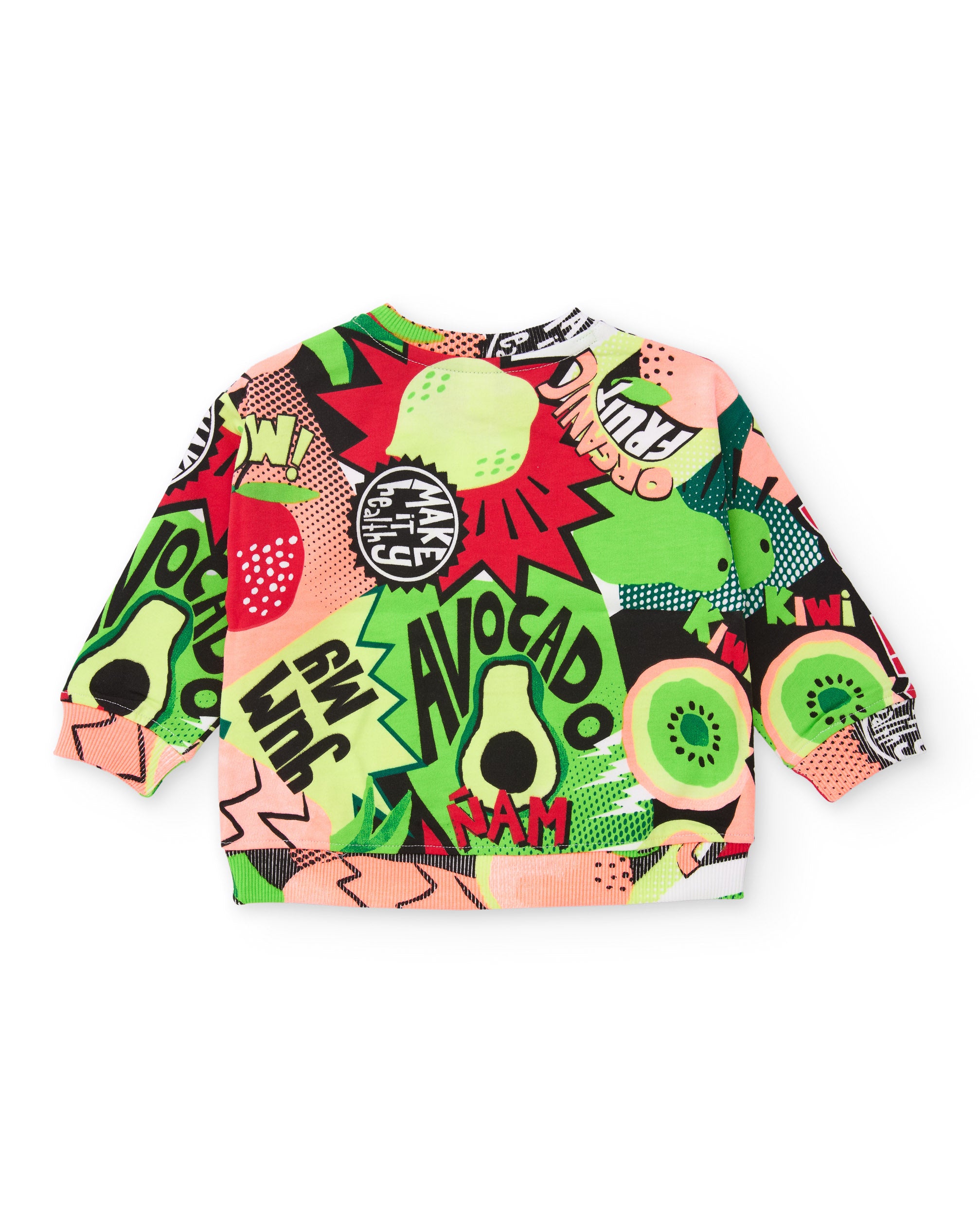 TucTuc Felpe felpa bambino fumetto frutta verde