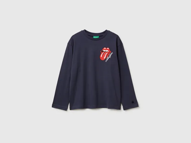 United Colors of Benetton Rolling Stones t-shirt S cotone bio